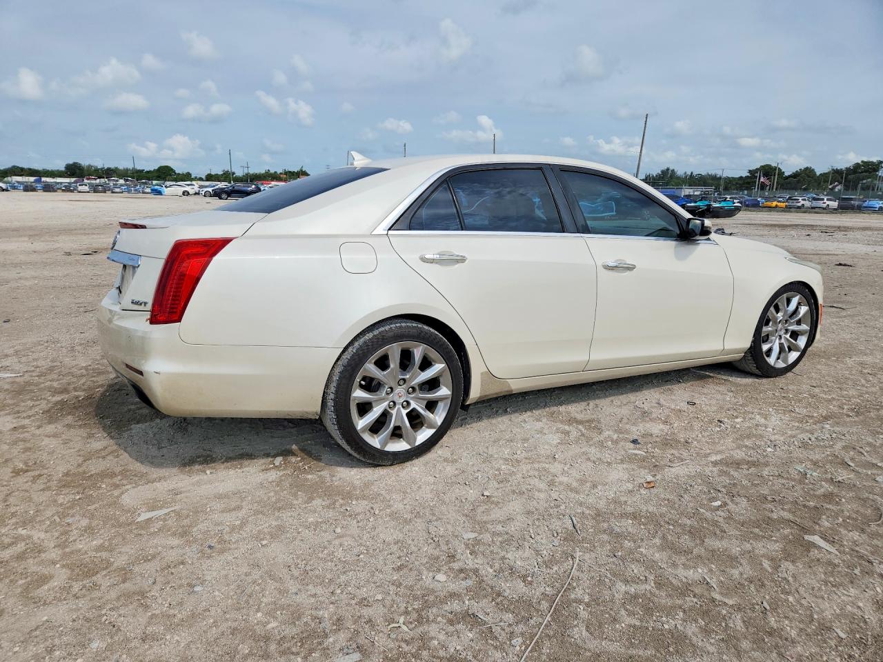 2014 Cadillac Cts Performance Collection Белый vin: 1G6AS5SX9E0149992