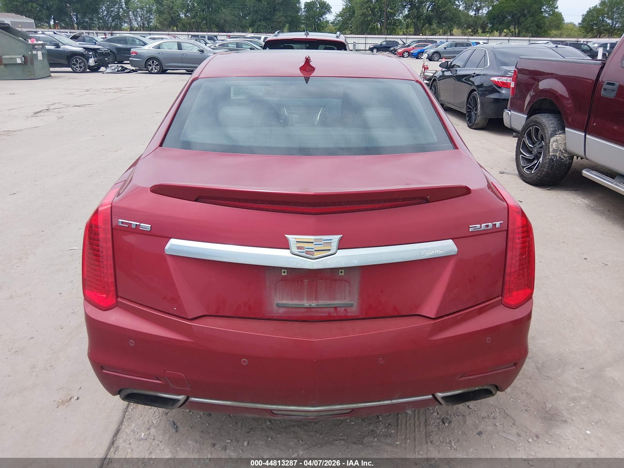 2016 Cadillac Cts Performance Collection Red vin: 1G6AS5SX9G0118096