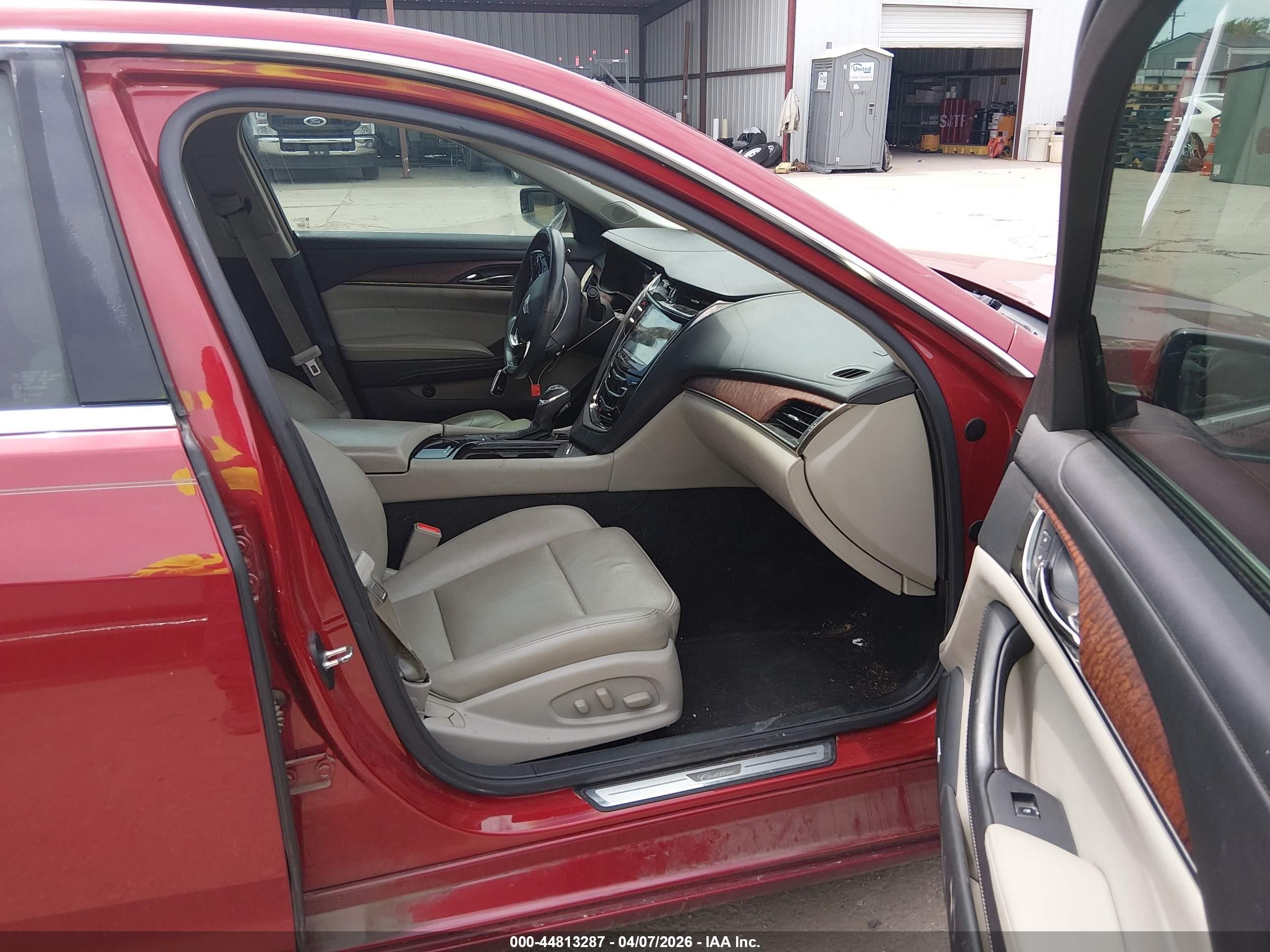 2016 Cadillac Cts Performance Collection Red vin: 1G6AS5SX9G0118096