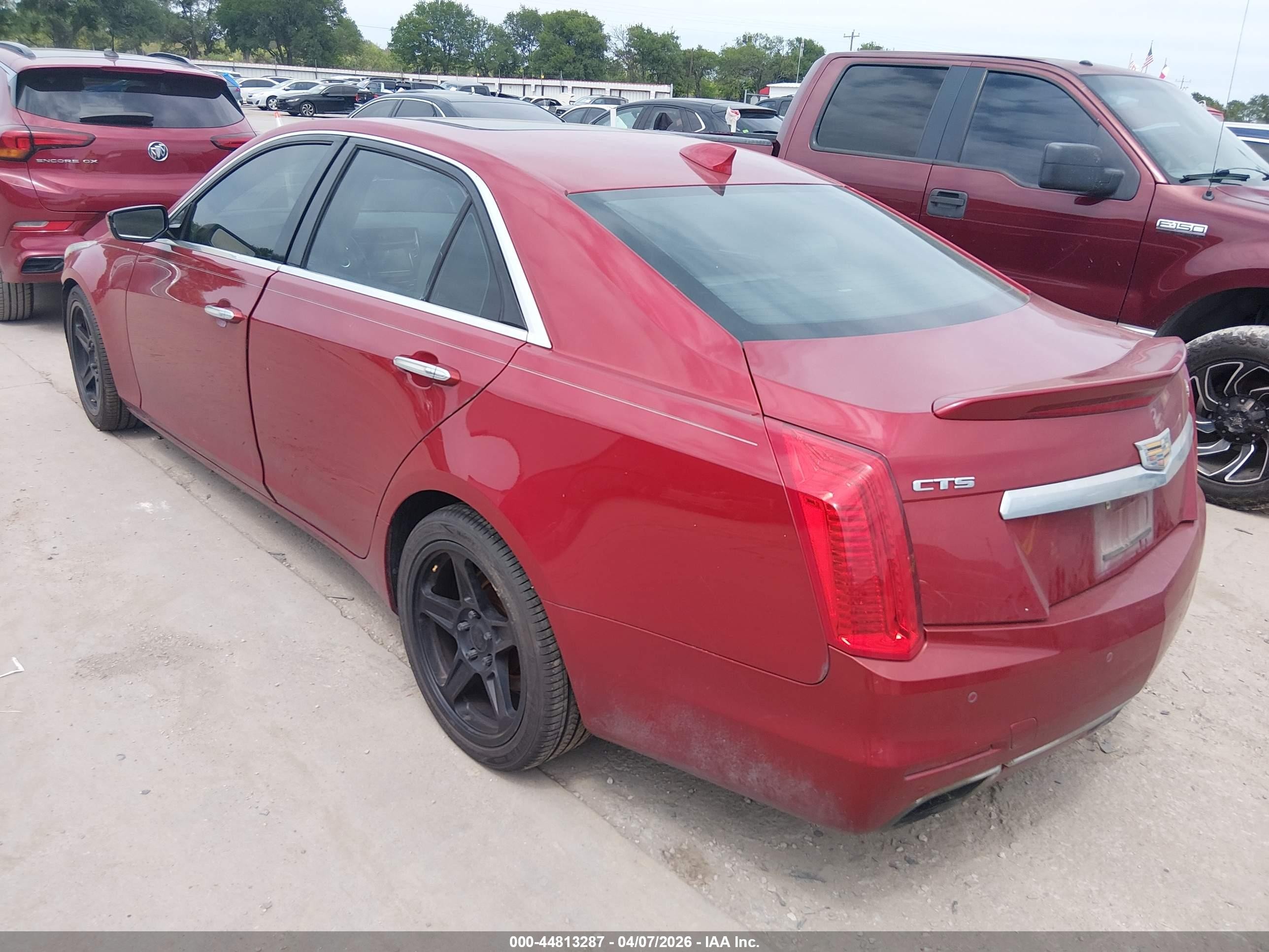 2016 Cadillac Cts Performance Collection Red vin: 1G6AS5SX9G0118096