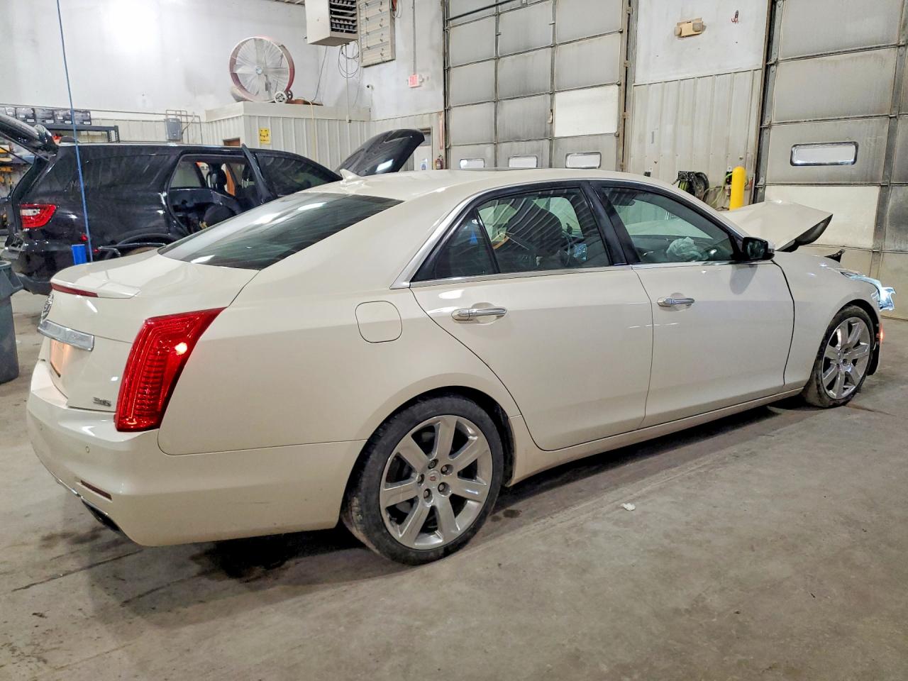 2014 Cadillac Cts Premium Collection White vin: 1G6AT5S31E0151343