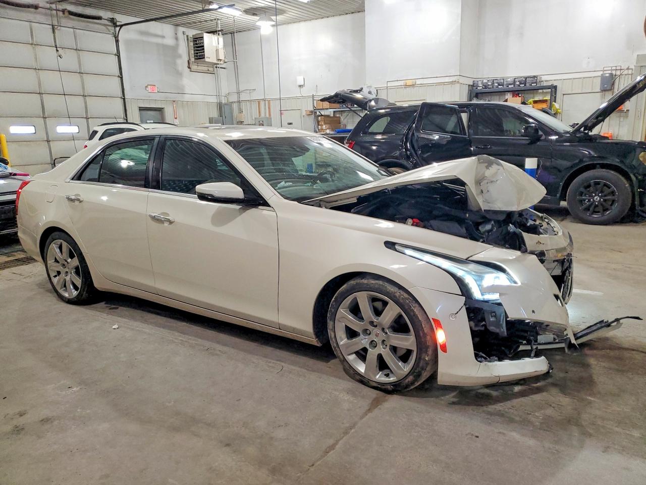 2014 Cadillac Cts Premium Collection White vin: 1G6AT5S31E0151343