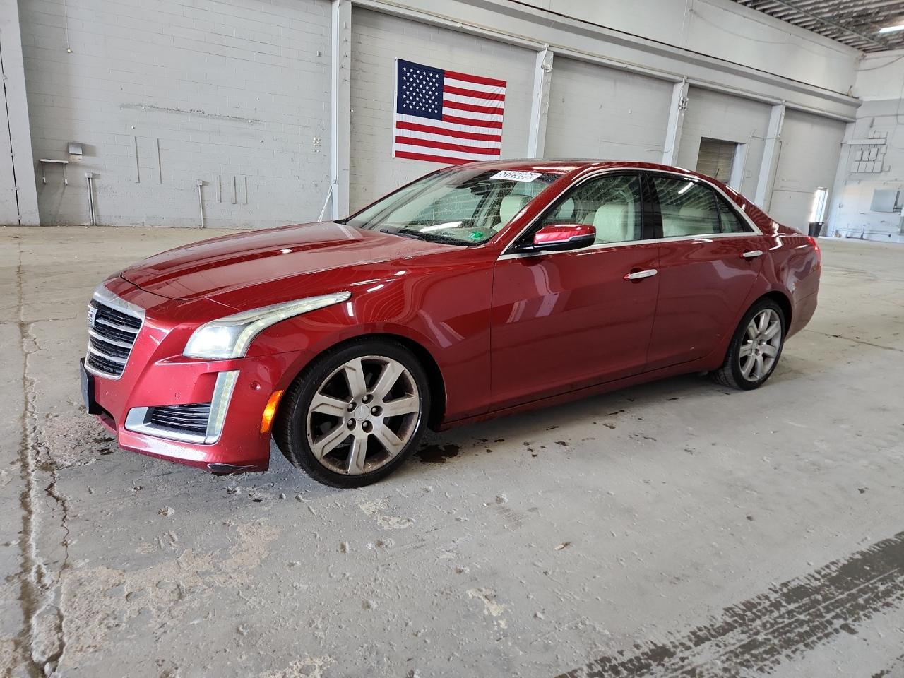2015 Cadillac Cts Premium Collection Brown vin: 1G6AT5S32F0140207 Damage: Left Rear Door, Multiple Dents/Paint Damage, 2