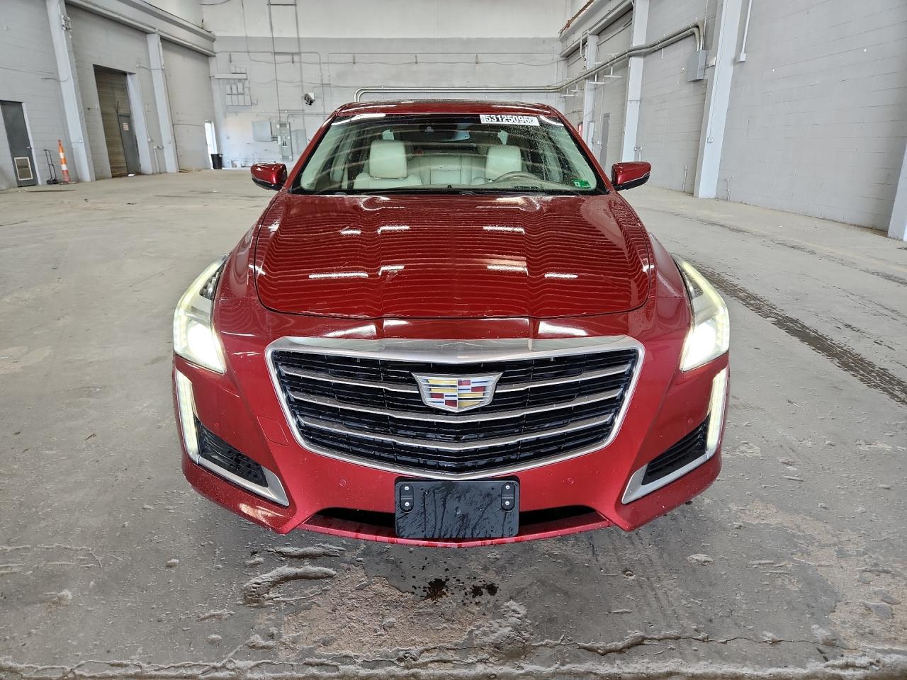 2015 Cadillac Cts Premium Collection Brown vin: 1G6AT5S32F0140207 Damage: Hood, Chipped, 10 Or More