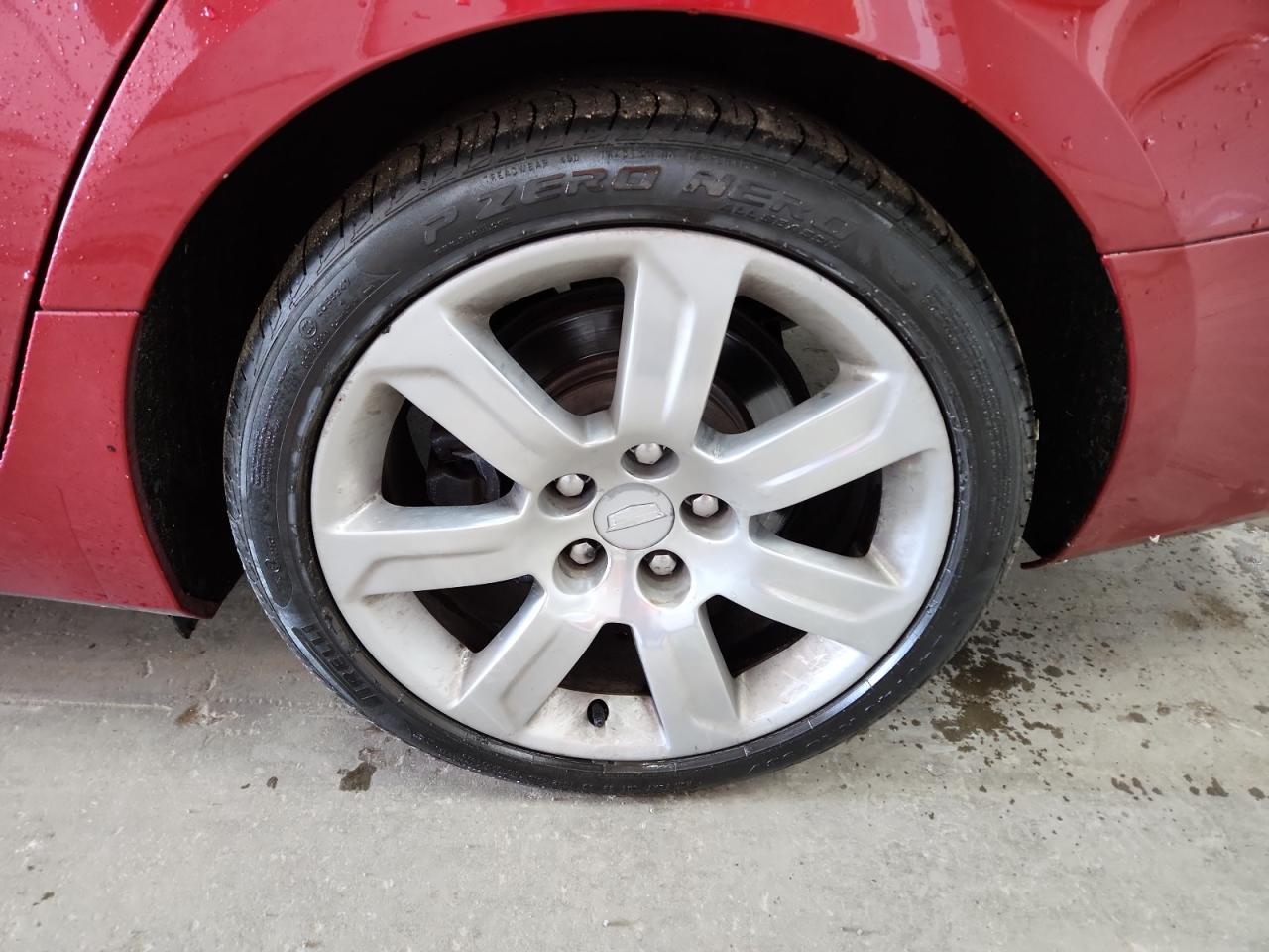 2015 Cadillac Cts Premium Collection Brown vin: 1G6AT5S32F0140207 Damage: Left Rear Wheel, Curb Rash, 1/2 To 1 Inch