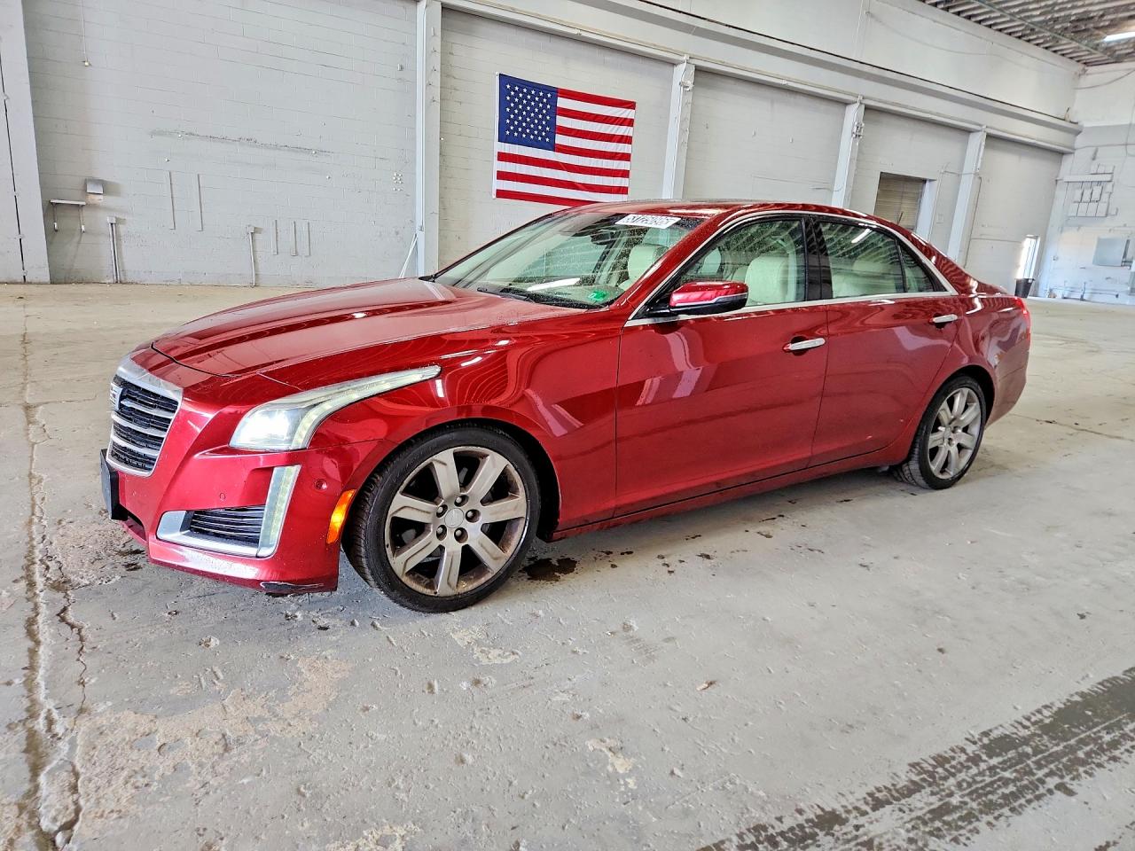 2015 Cadillac Cts Premium Collection Brown vin: 1G6AT5S32F0140207