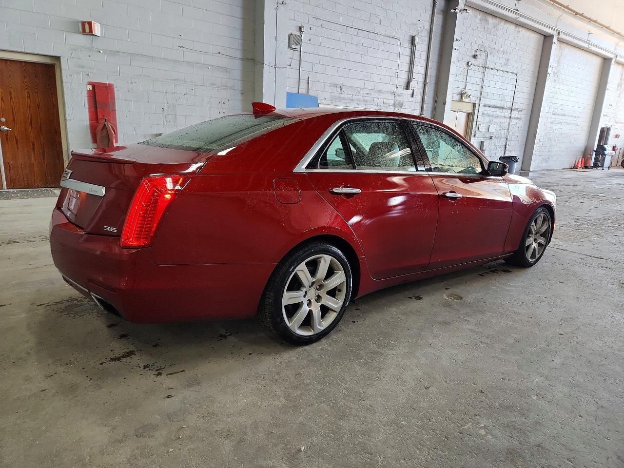2015 Cadillac Cts Premium Collection Brown vin: 1G6AT5S32F0140207