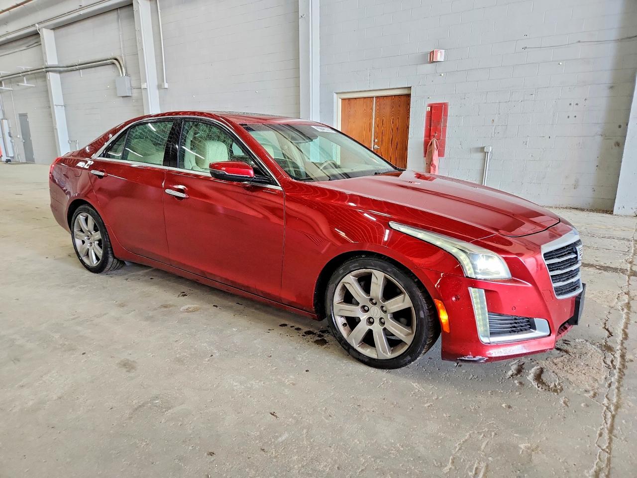 2015 Cadillac Cts Premium Collection Brown vin: 1G6AT5S32F0140207