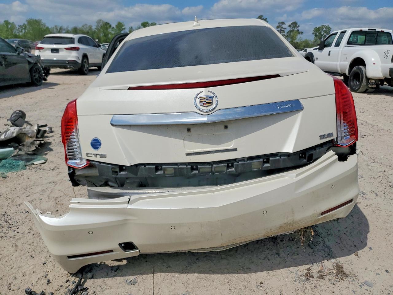 2014 Cadillac Cts Premium Collection Белый vin: 1G6AT5S34E0132656