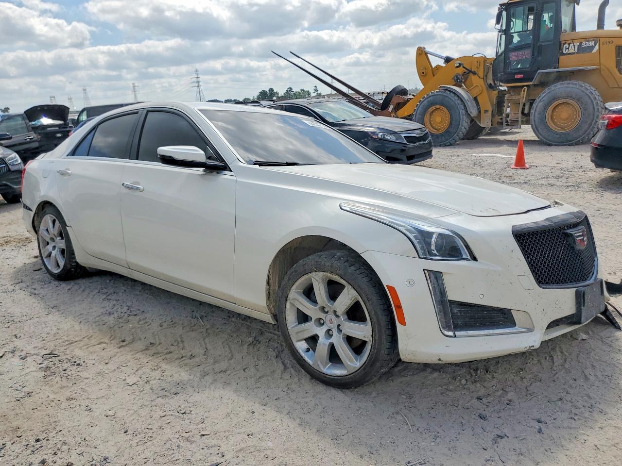 2014 Cadillac Cts Premium Collection Белый vin: 1G6AT5S34E0132656
