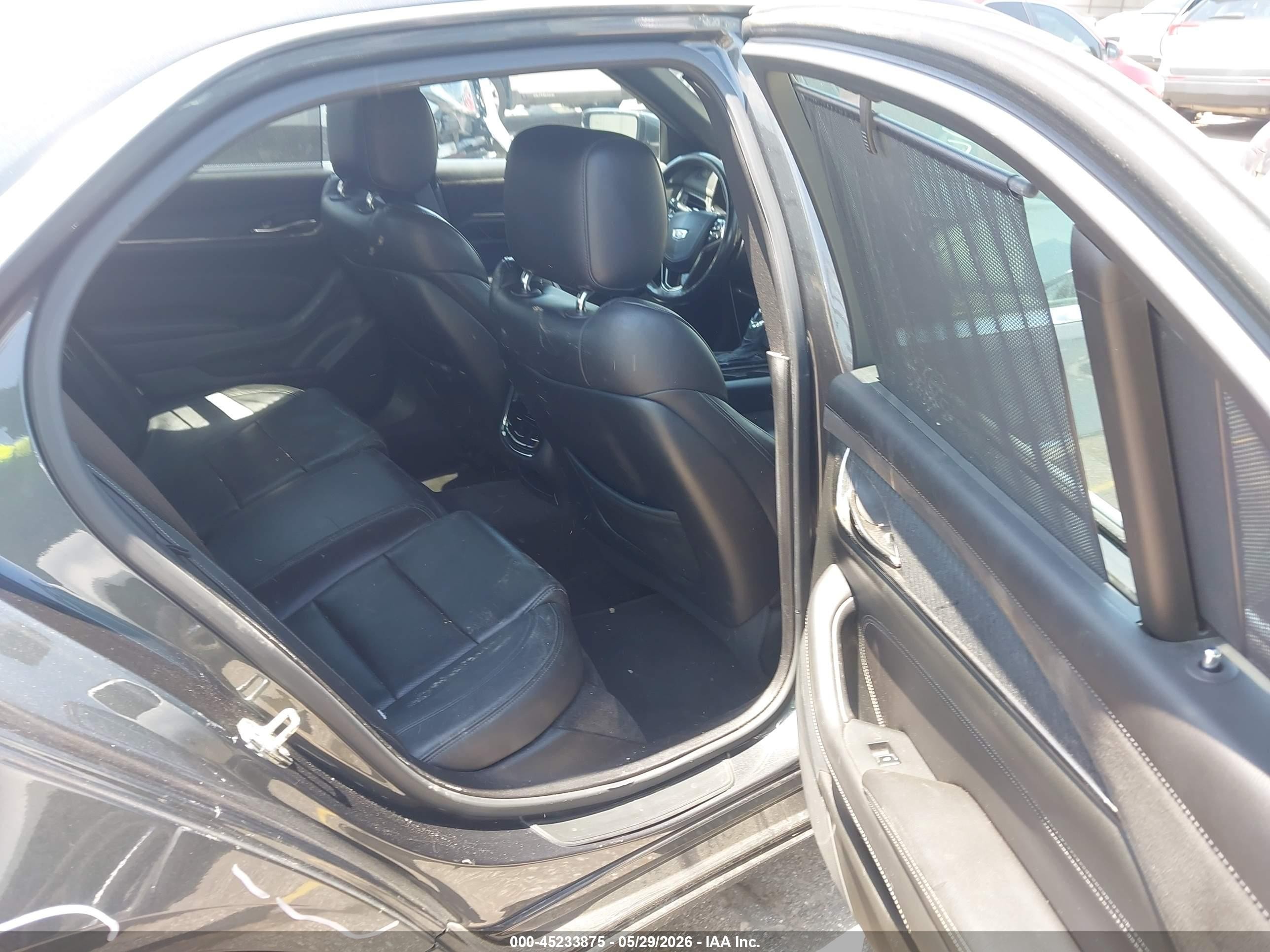 2015 Cadillac Cts Premium Серый vin: 1G6AT5S37F0125797