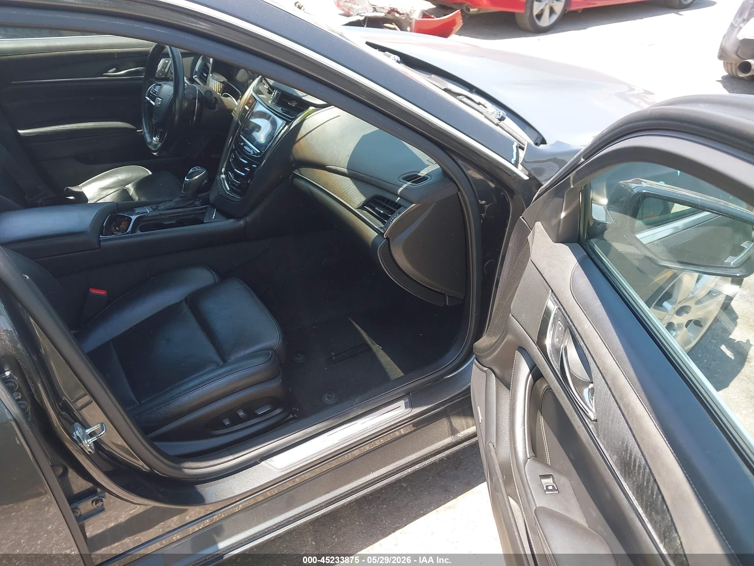 2015 Cadillac Cts Premium Серый vin: 1G6AT5S37F0125797
