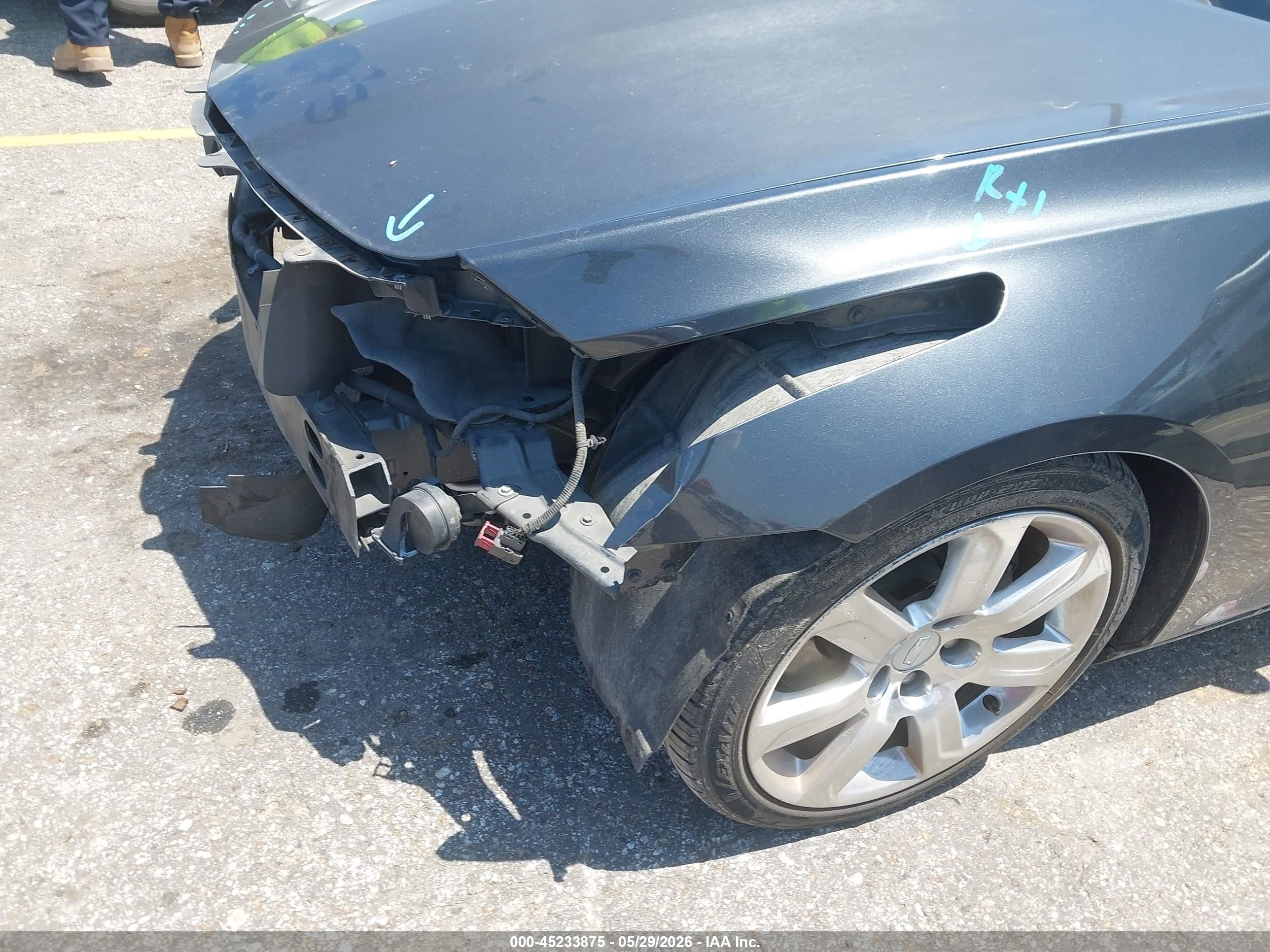 2015 Cadillac Cts Premium Серый vin: 1G6AT5S37F0125797
