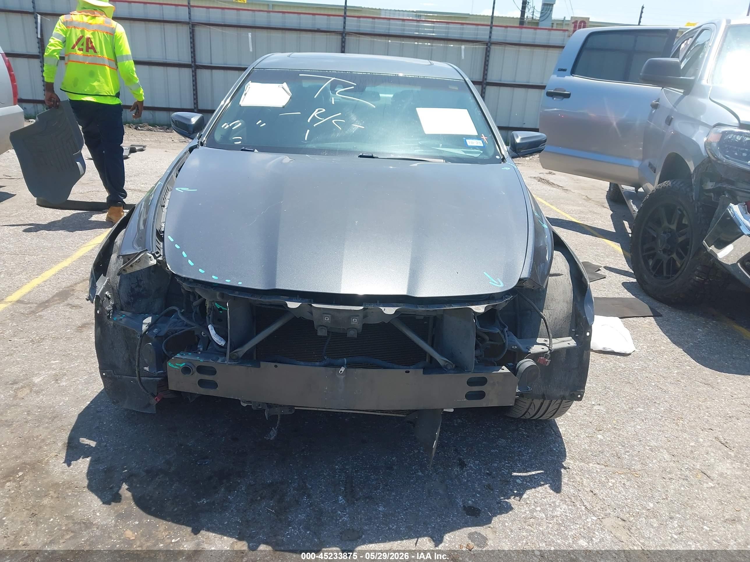 2015 Cadillac Cts Premium Серый vin: 1G6AT5S37F0125797