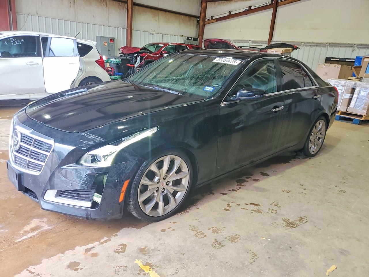 2014 Cadillac Cts Premium Collection Black vin: 1G6AT5S38E0171301