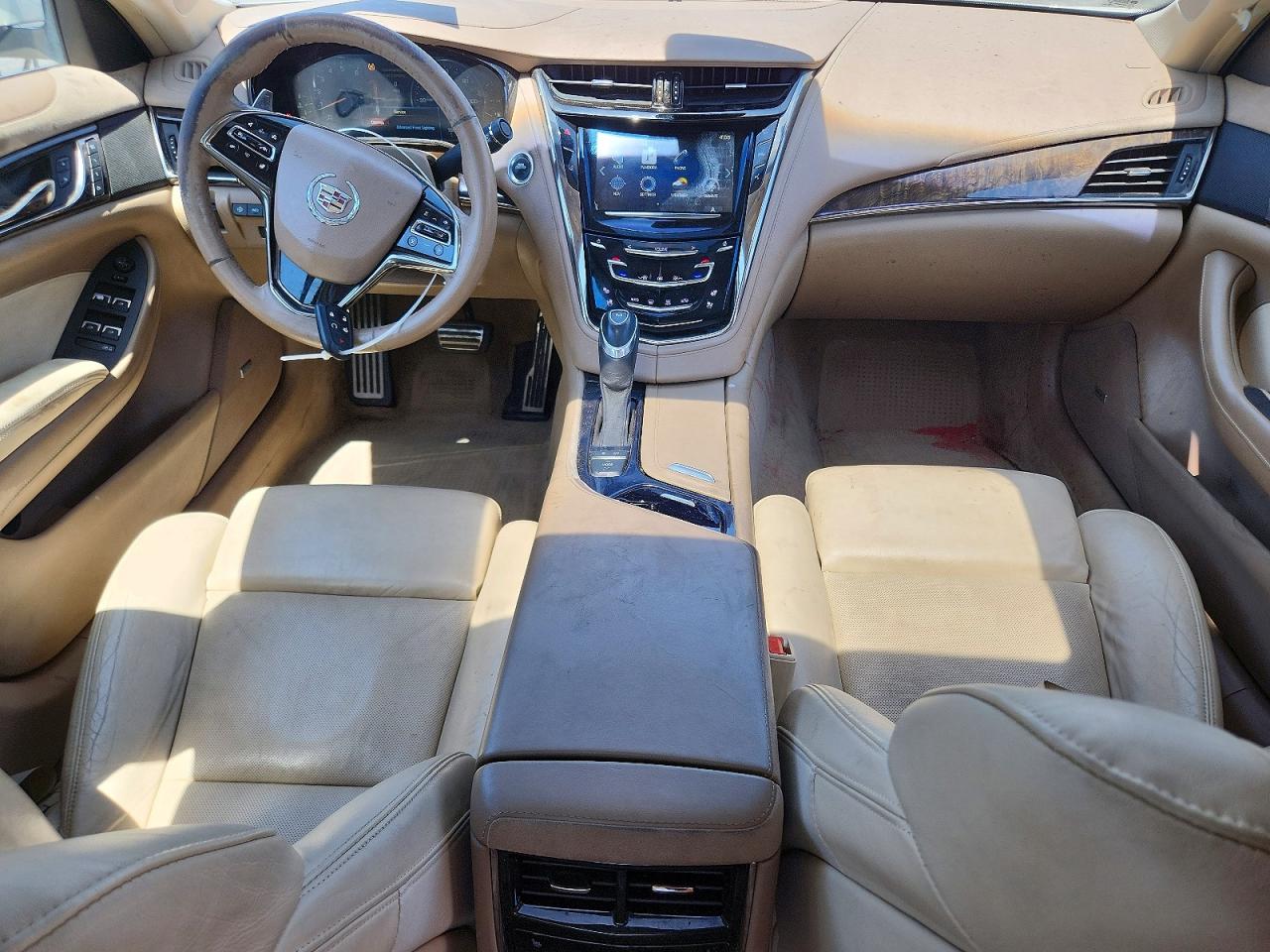 2014 Cadillac Cts Premium Collection White vin: 1G6AT5SX4E0169161