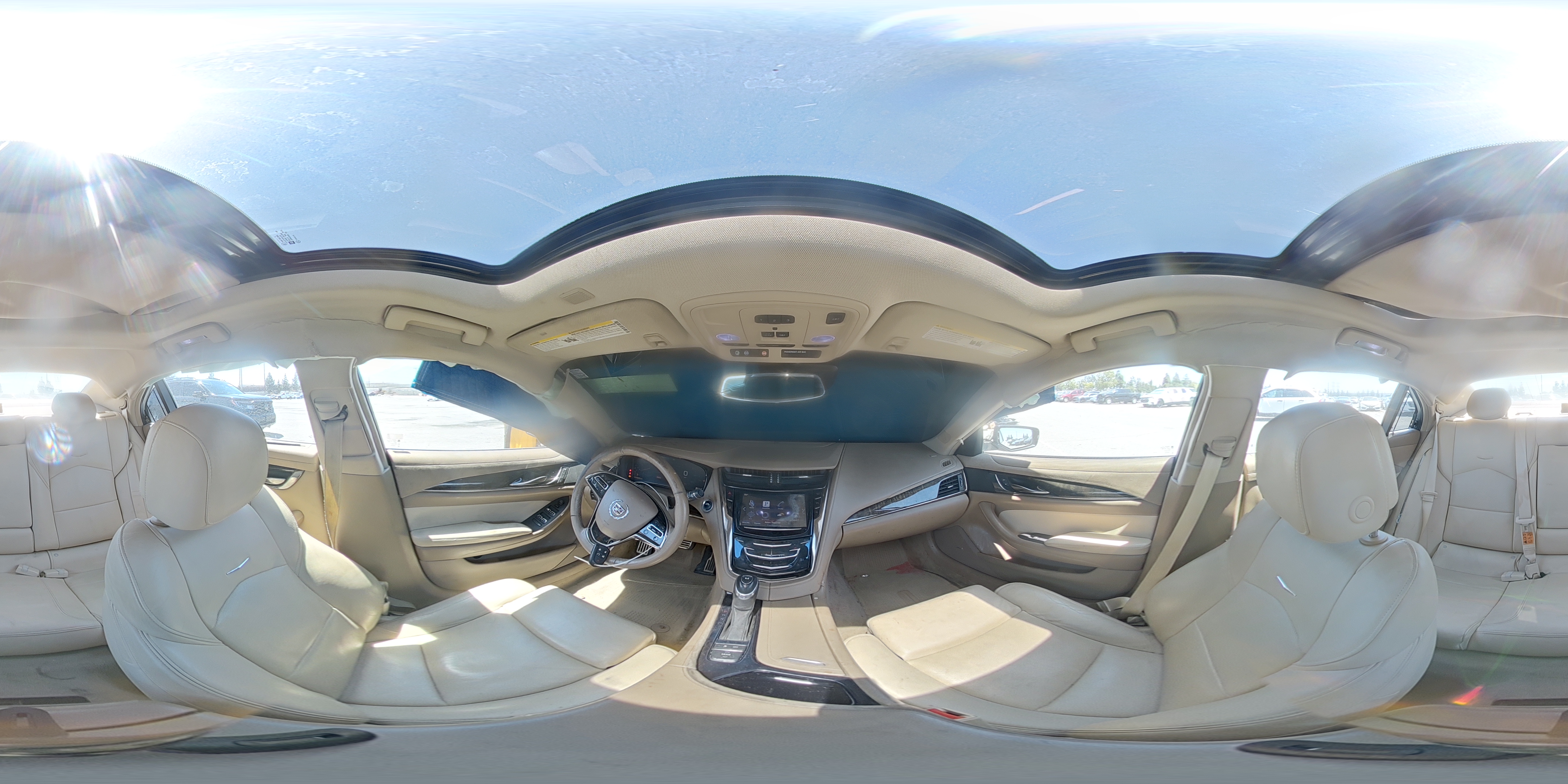 2014 Cadillac Cts Premium Collection White vin: 1G6AT5SX4E0169161