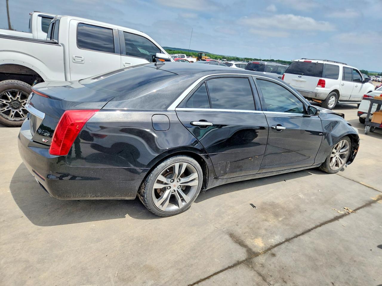 2015 Cadillac Cts Vsport Premium Black vin: 1G6AV5S80E0147337