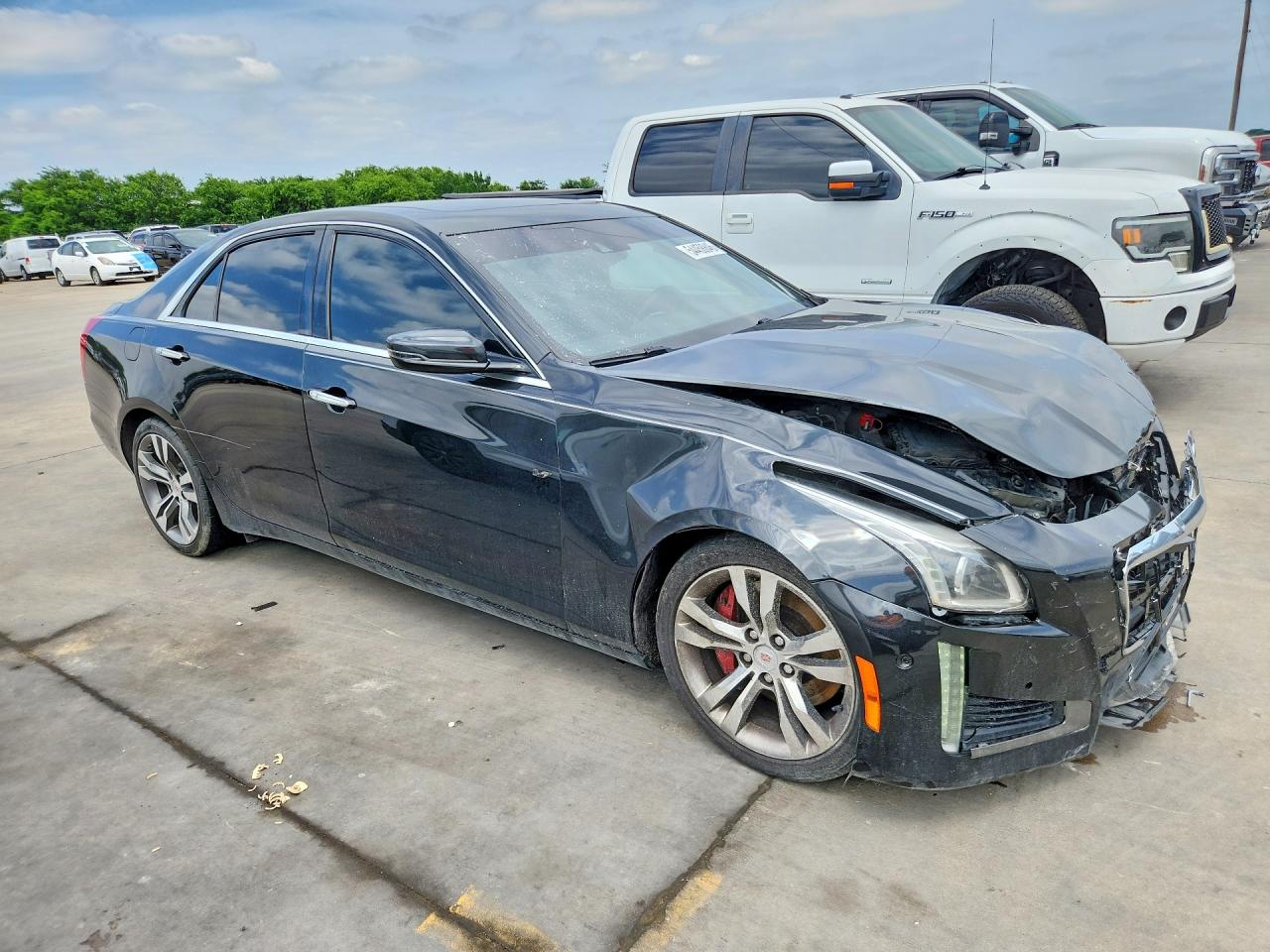 2015 Cadillac Cts Vsport Premium Black vin: 1G6AV5S80E0147337