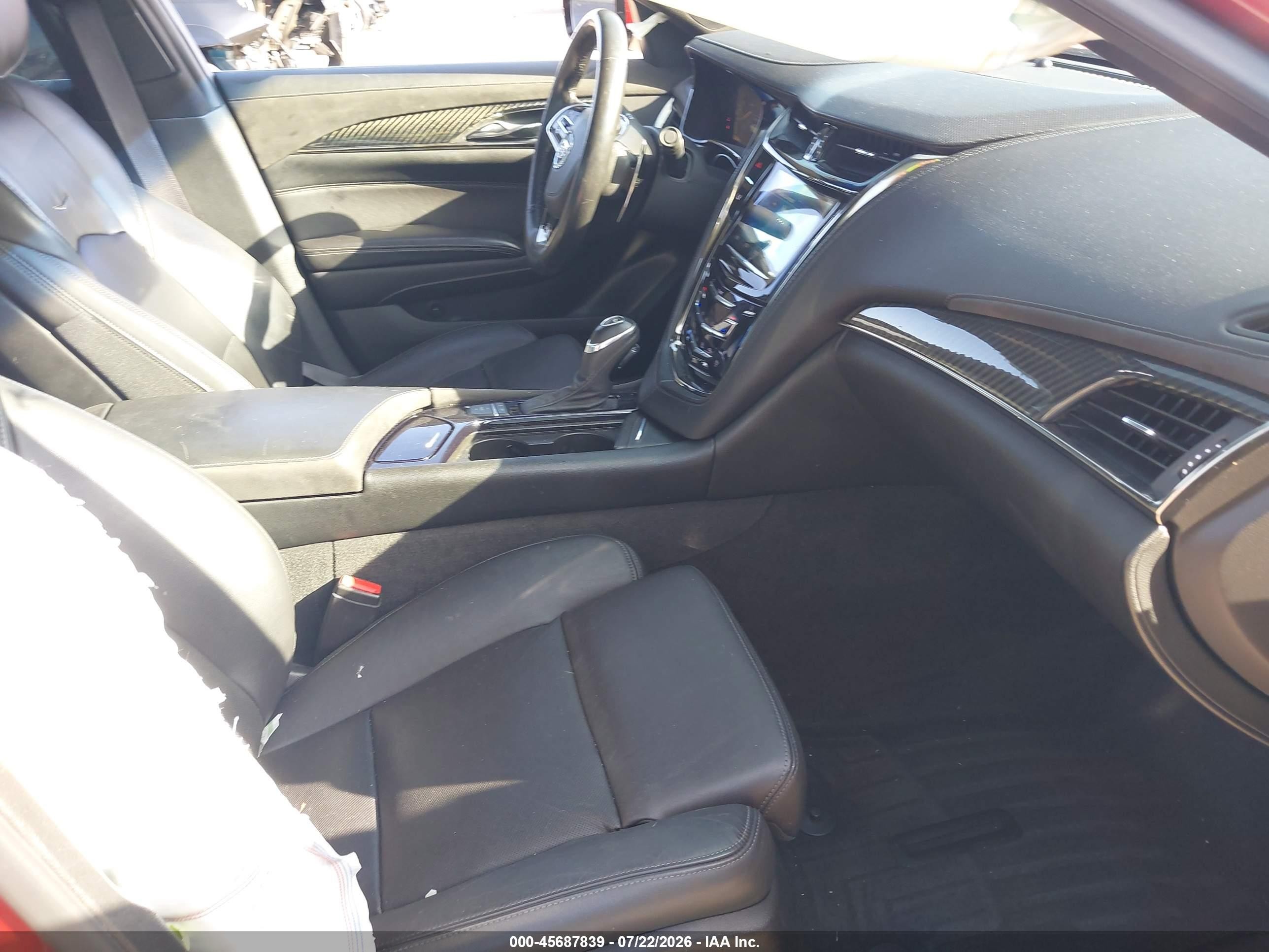 2014 Cadillac Cts Vsport Premium Red vin: 1G6AV5S80E0188373