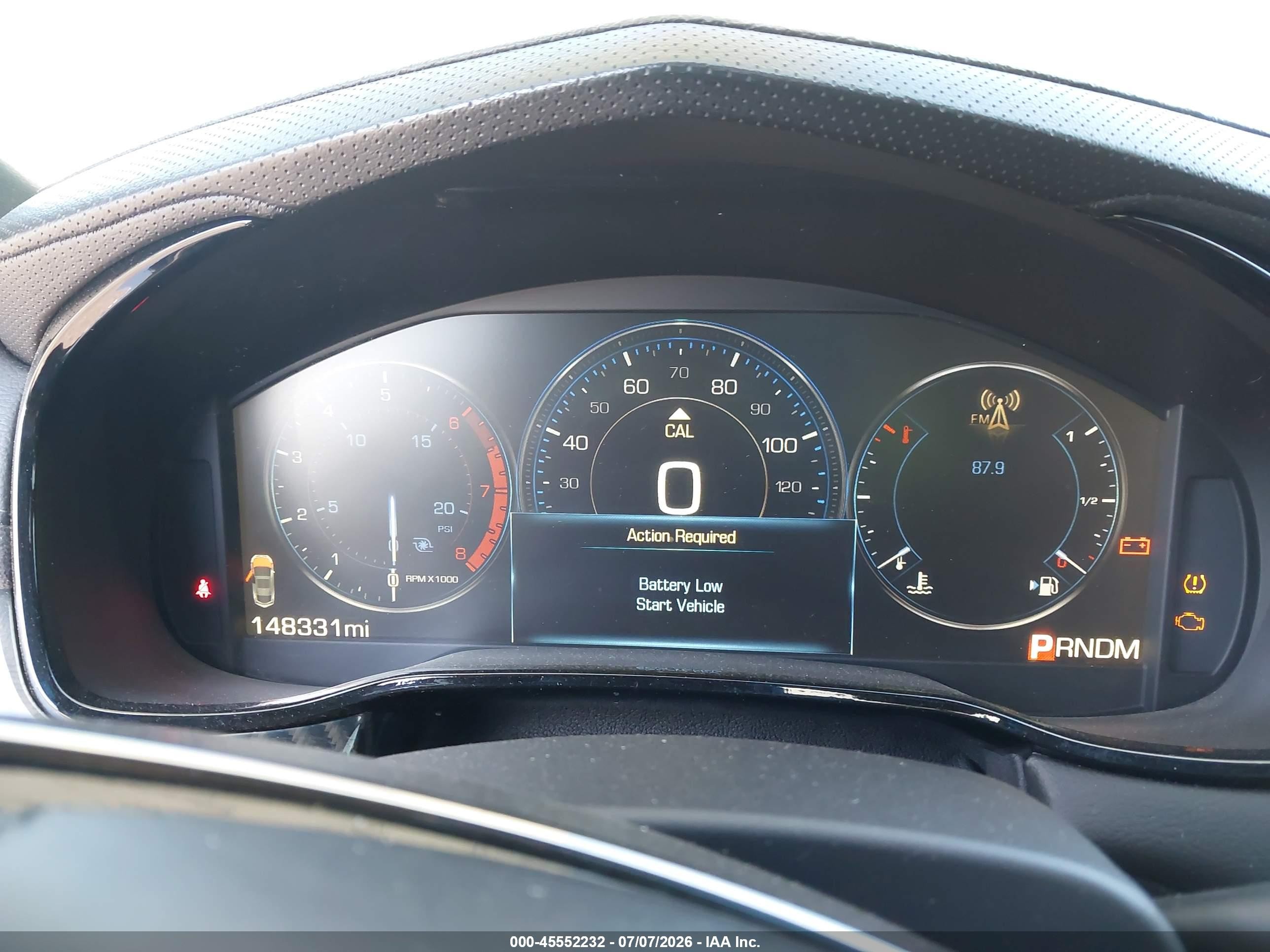 2015 Cadillac Cts Vsport Premium Gray vin: 1G6AV5S80F0132466