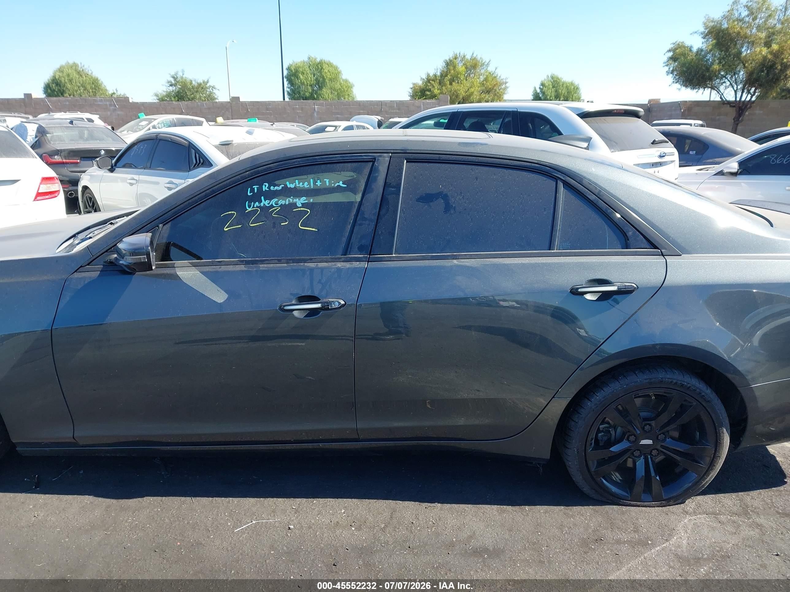2015 Cadillac Cts Vsport Premium Gray vin: 1G6AV5S80F0132466