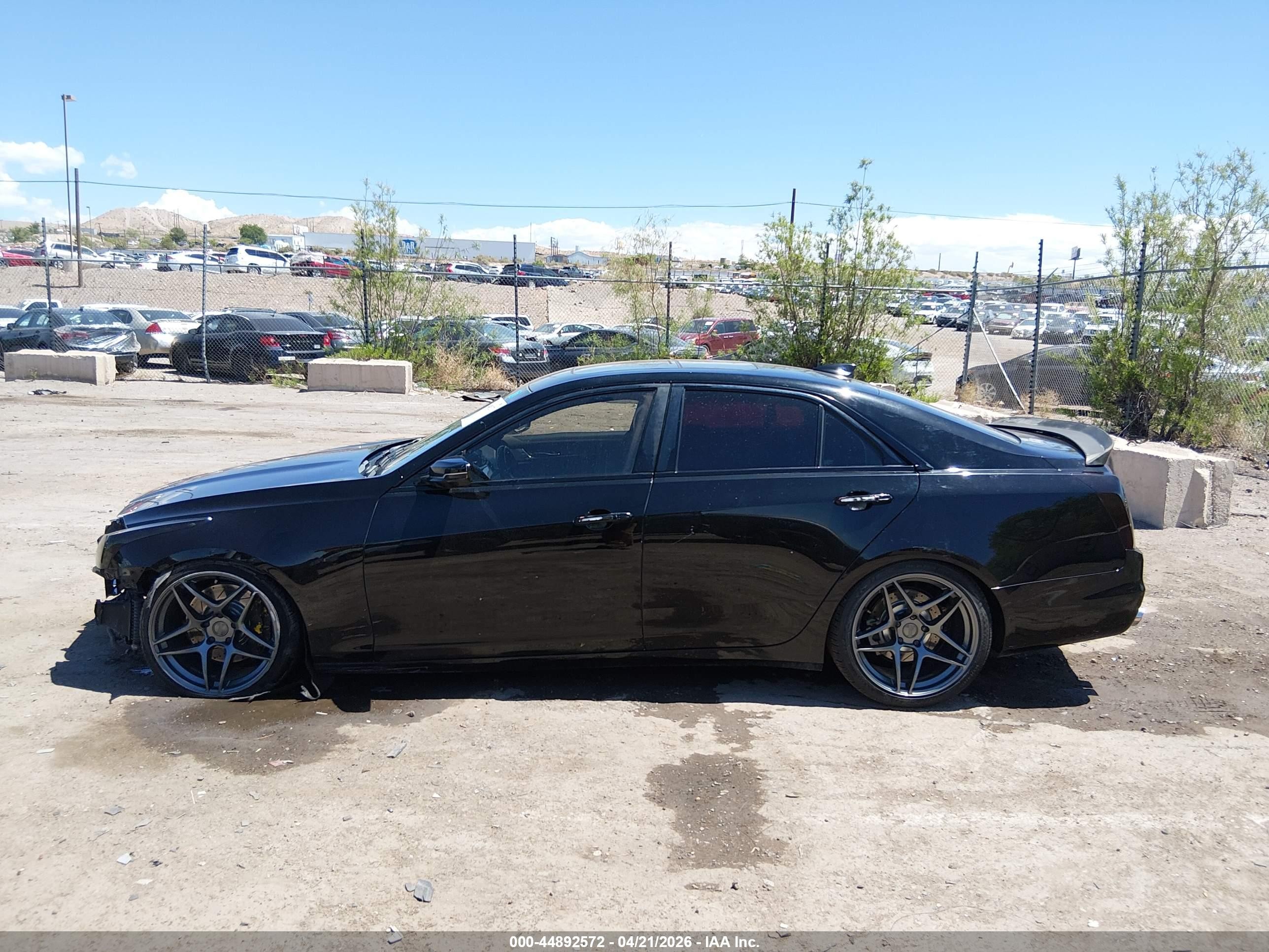 2016 Cadillac Cts V-sport Premium Black vin: 1G6AV5S81G0129531