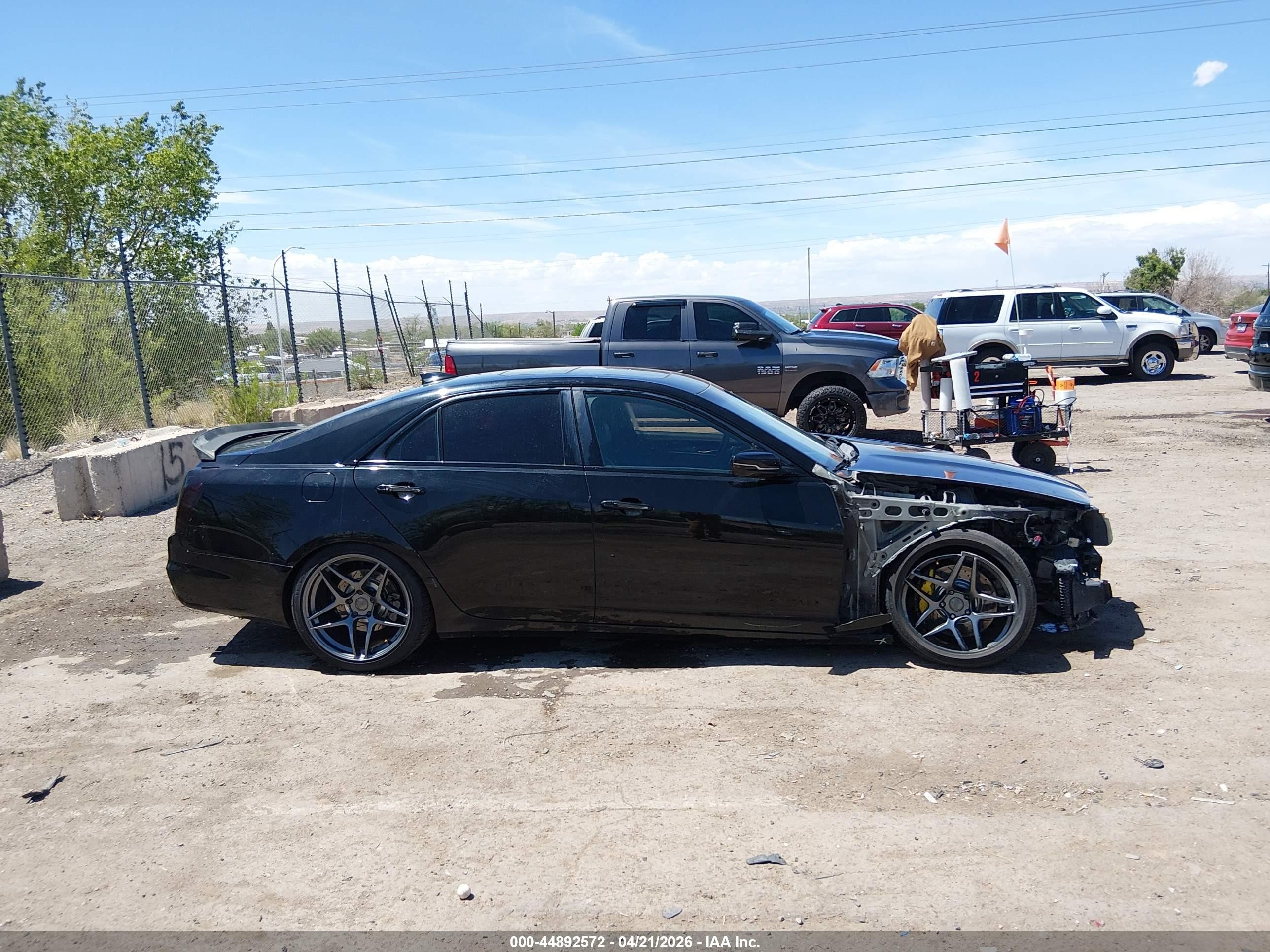 2016 Cadillac Cts V-sport Premium Black vin: 1G6AV5S81G0129531