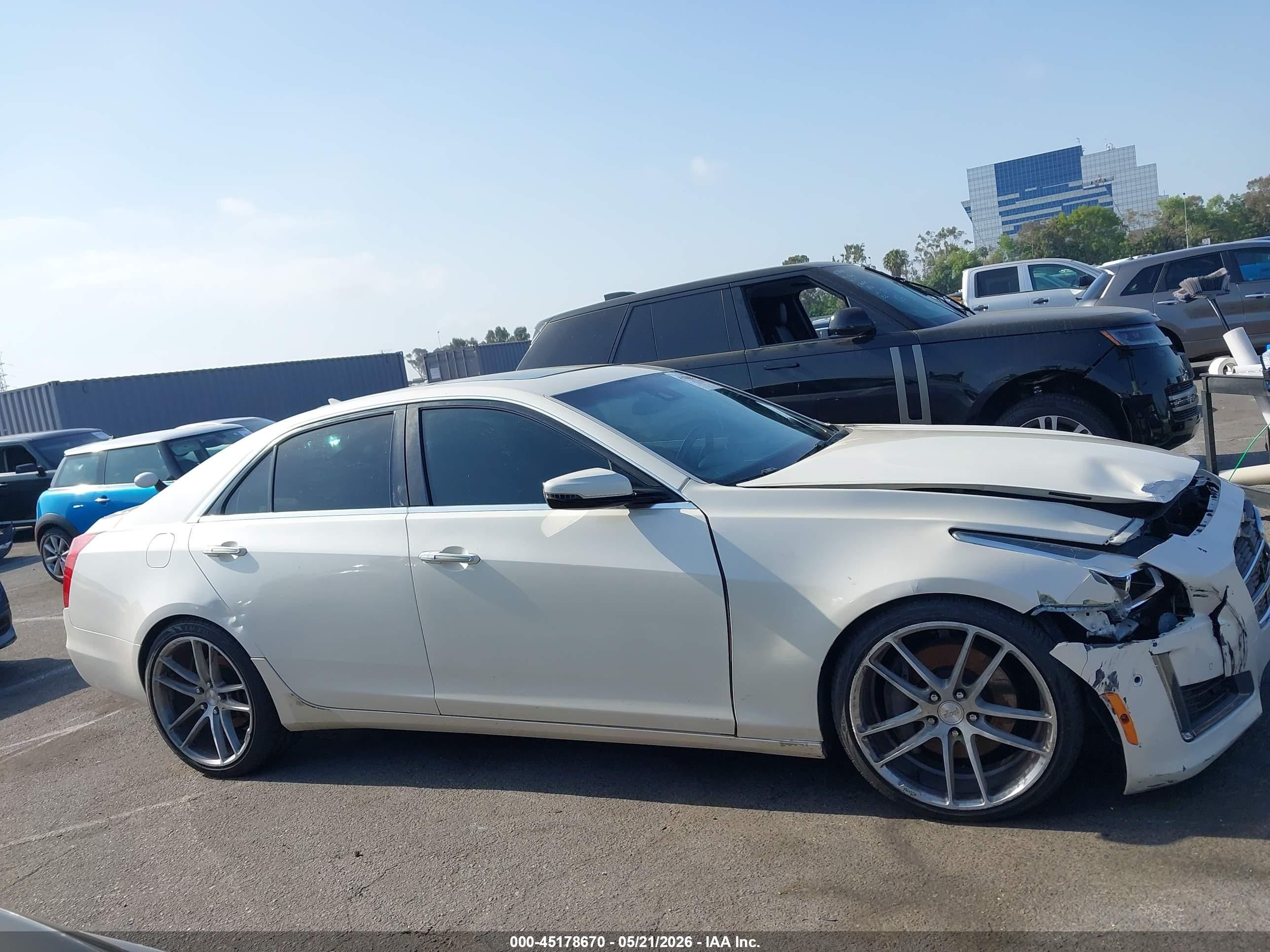 2014 Cadillac Cts Vsport Premium Cream vin: 1G6AV5S87E0163180