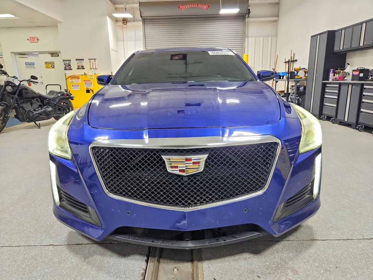 2015 Cadillac Cts Vsport Premium Blue vin: 1G6AV5S87F0123277