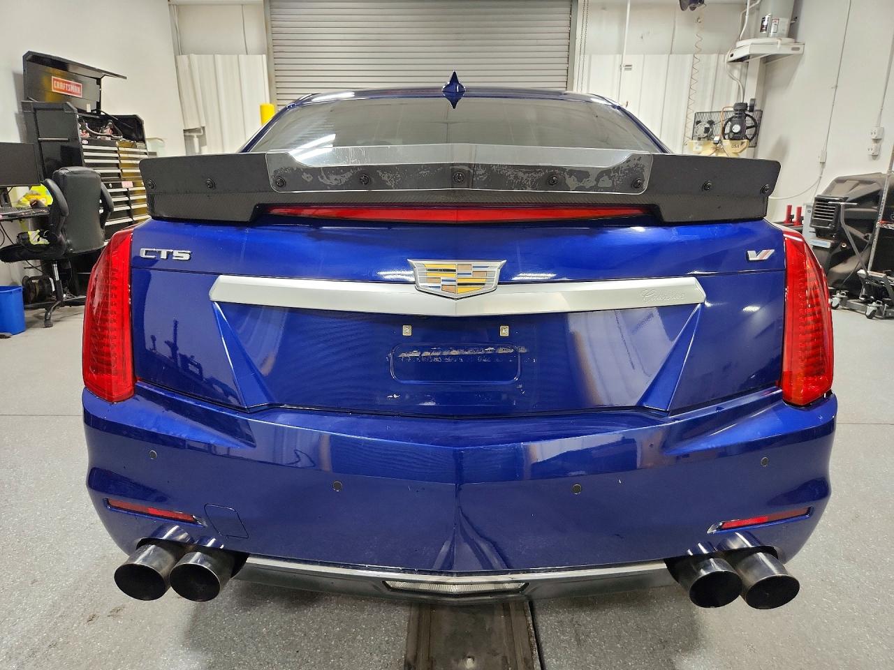 2015 Cadillac Cts Vsport Premium Blue vin: 1G6AV5S87F0123277