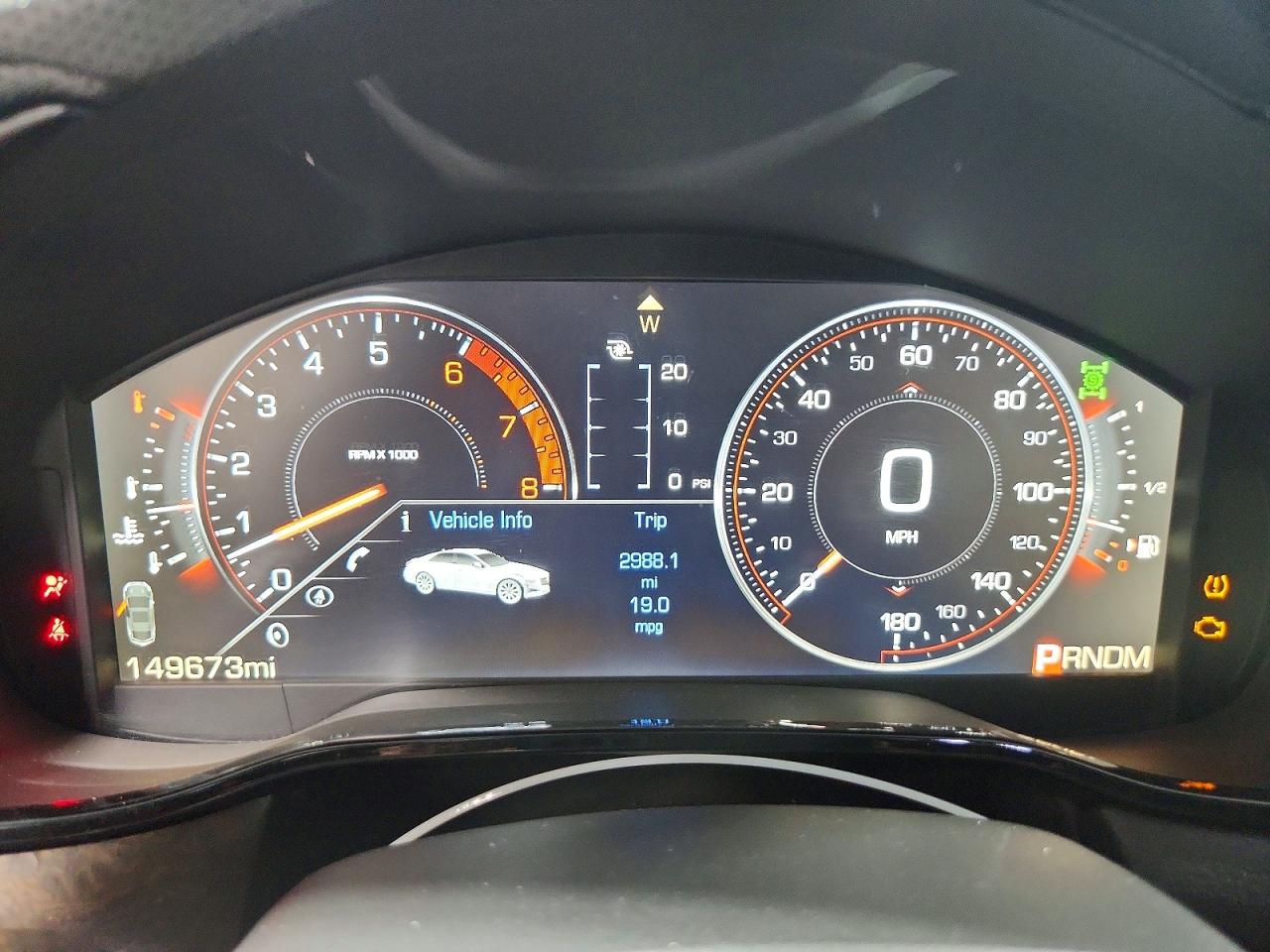 2015 Cadillac Cts Vsport Premium Blue vin: 1G6AV5S87F0123277