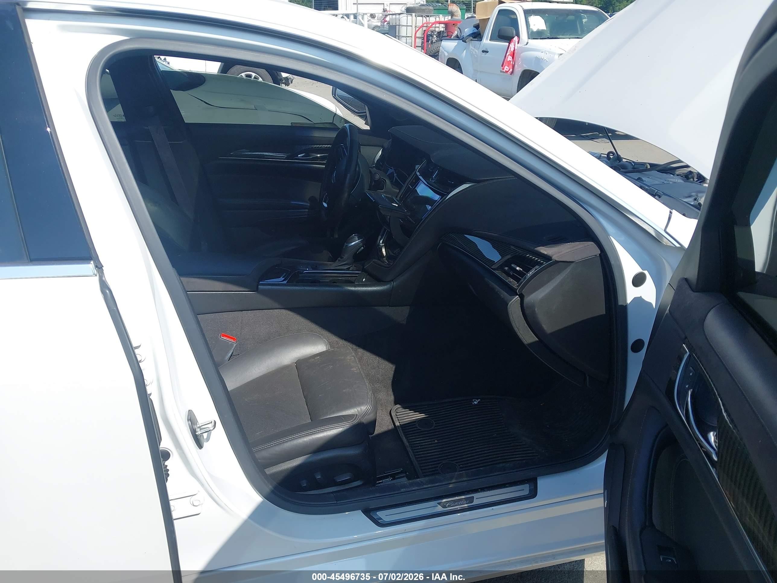 2015 Cadillac Cts Vsport Premium White vin: 1G6AV5S89F0130893