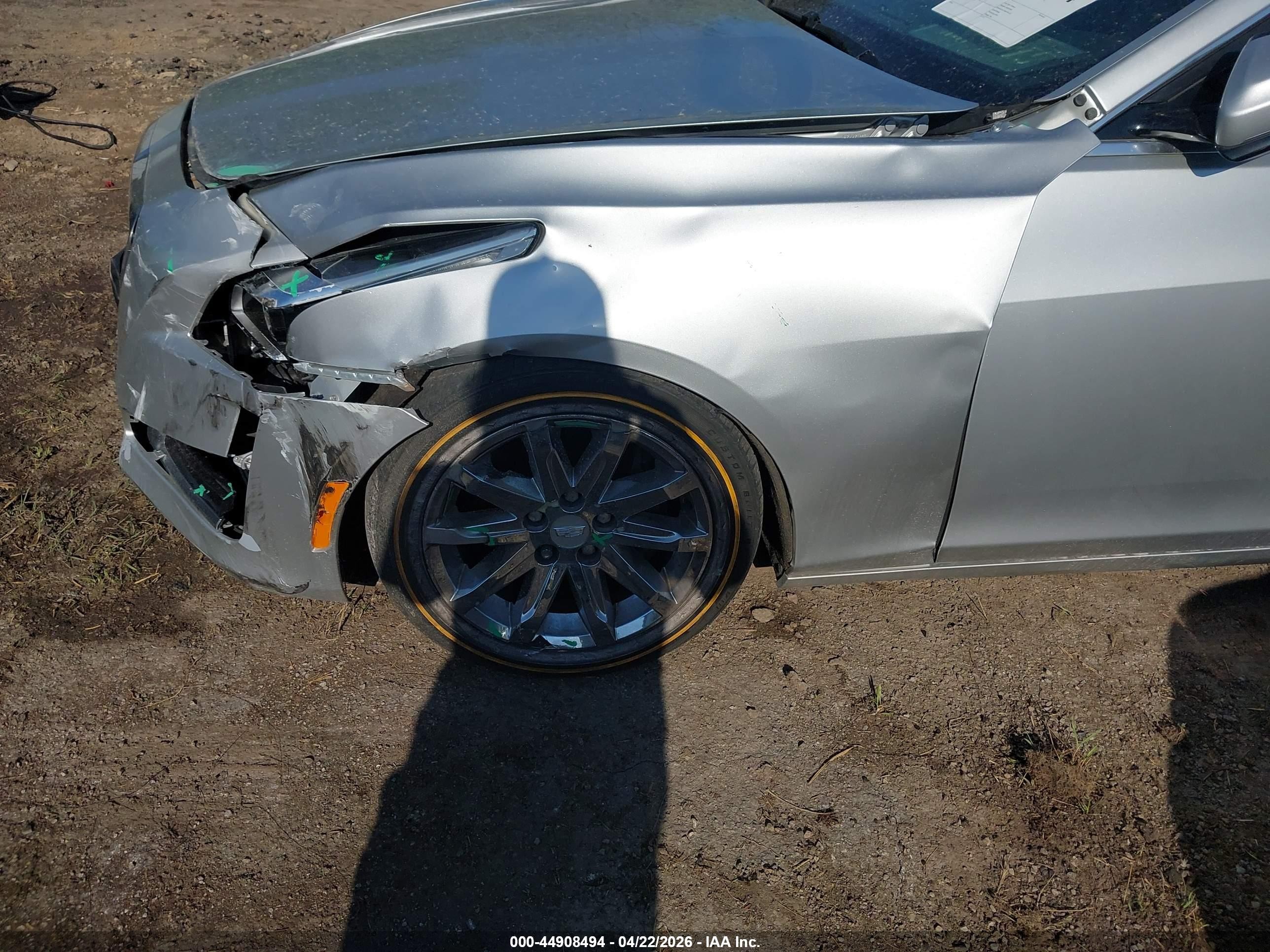 2014 Cadillac Cts Awd Silver vin: 1G6AW5SX0E0144295
