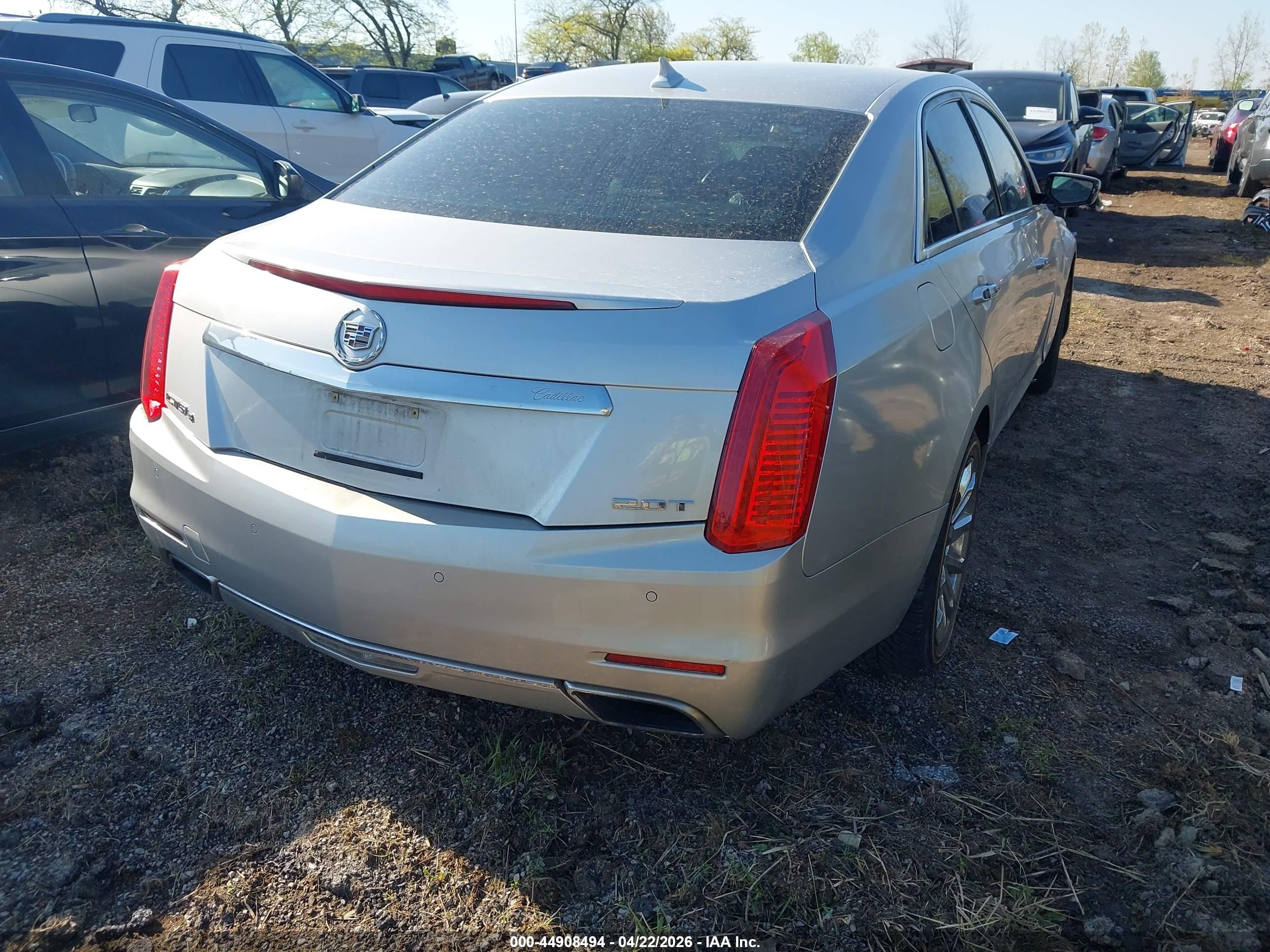 2014 Cadillac Cts Awd Silver vin: 1G6AW5SX0E0144295