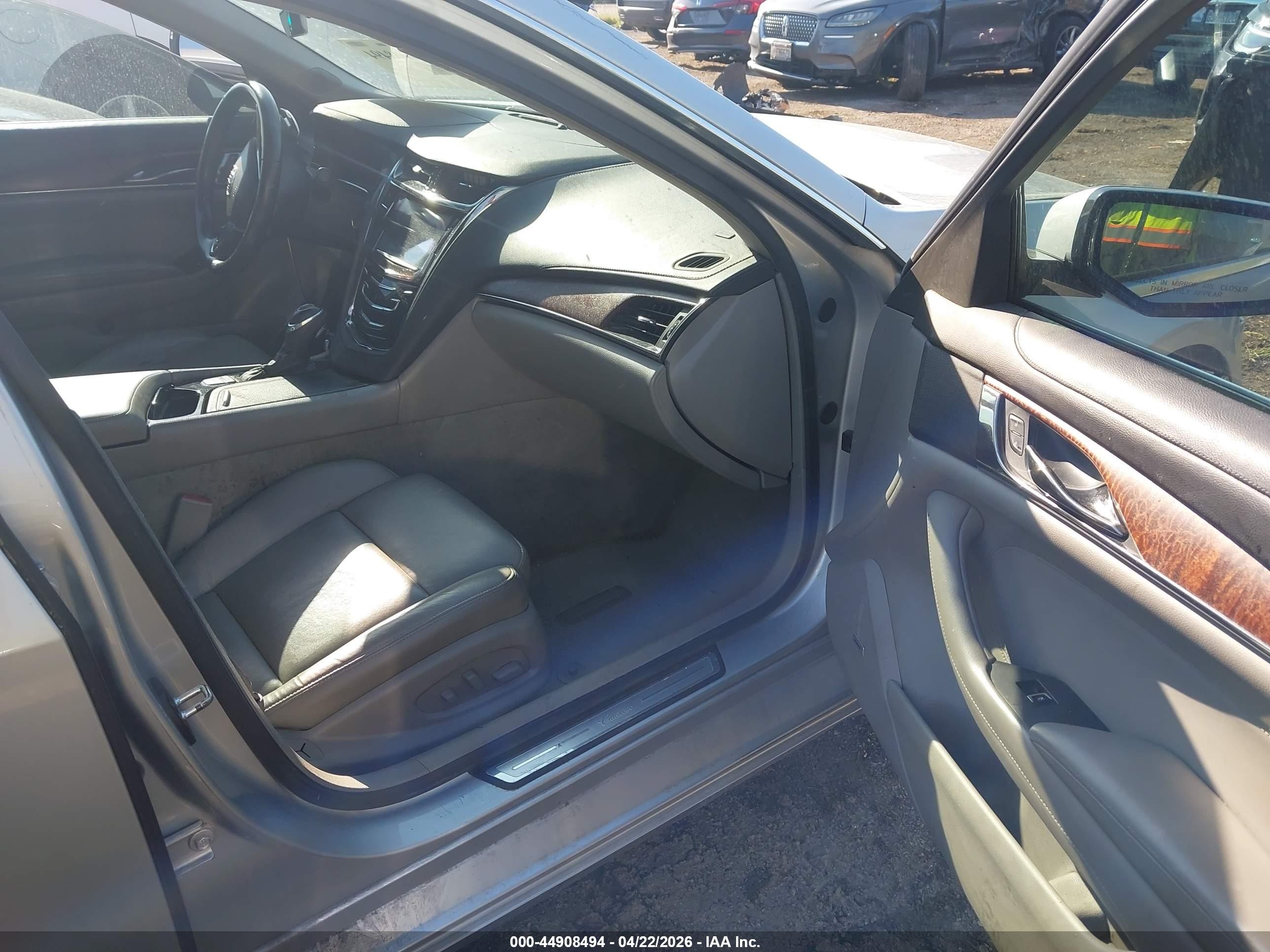 2014 Cadillac Cts Awd Silver vin: 1G6AW5SX0E0144295
