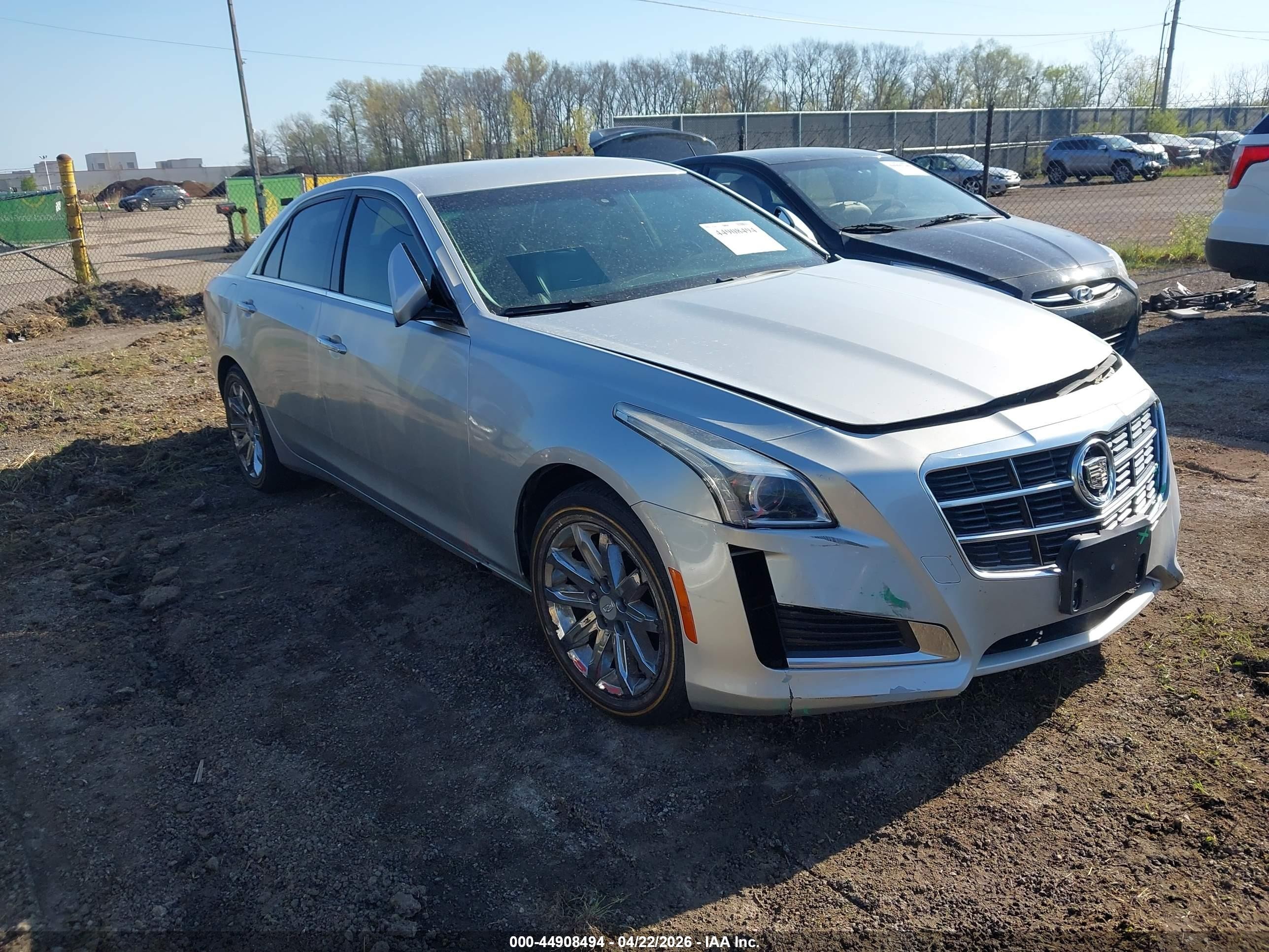 2014 Cadillac Cts Awd Silver vin: 1G6AW5SX0E0144295