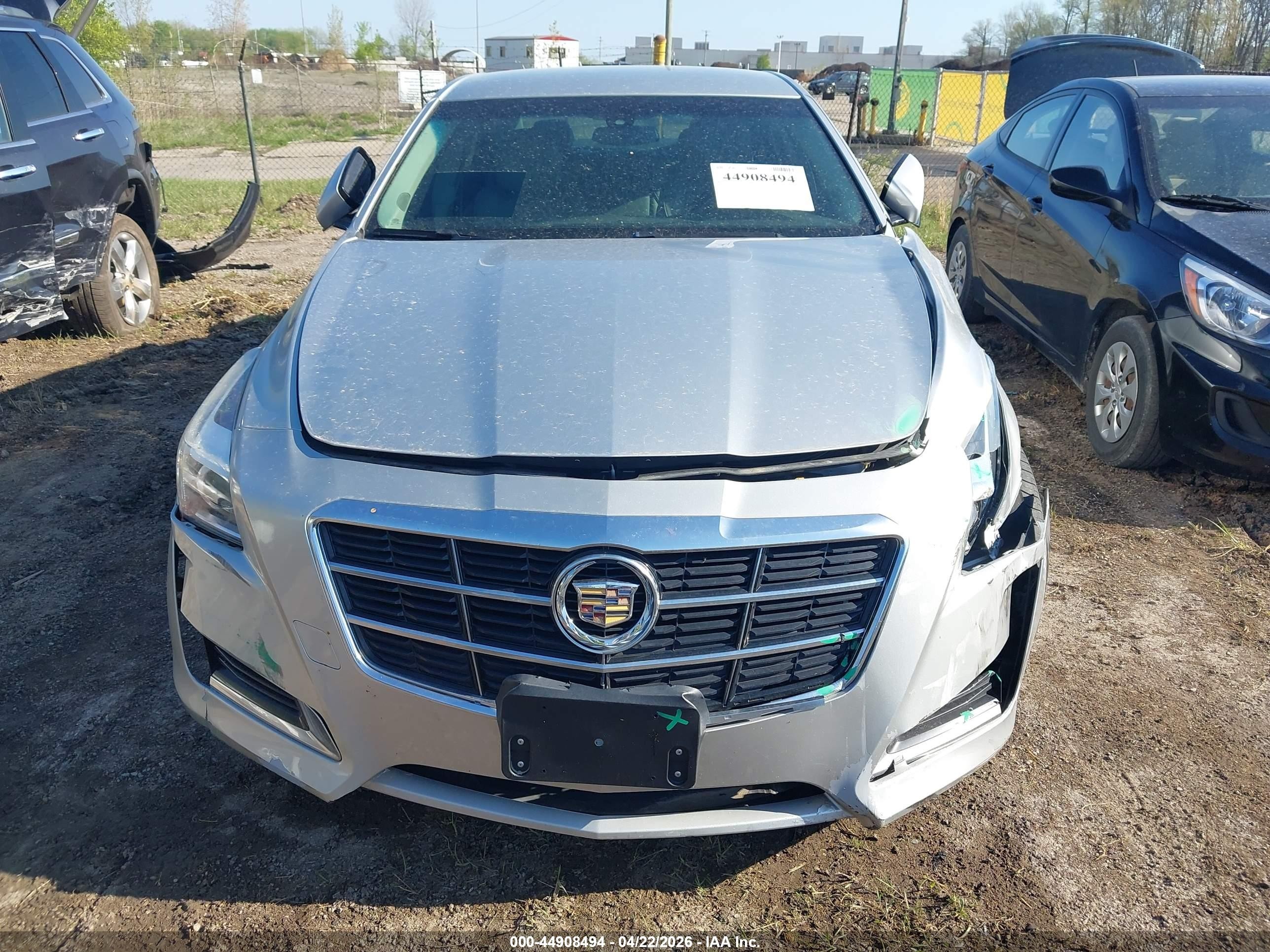 2014 Cadillac Cts Awd Silver vin: 1G6AW5SX0E0144295