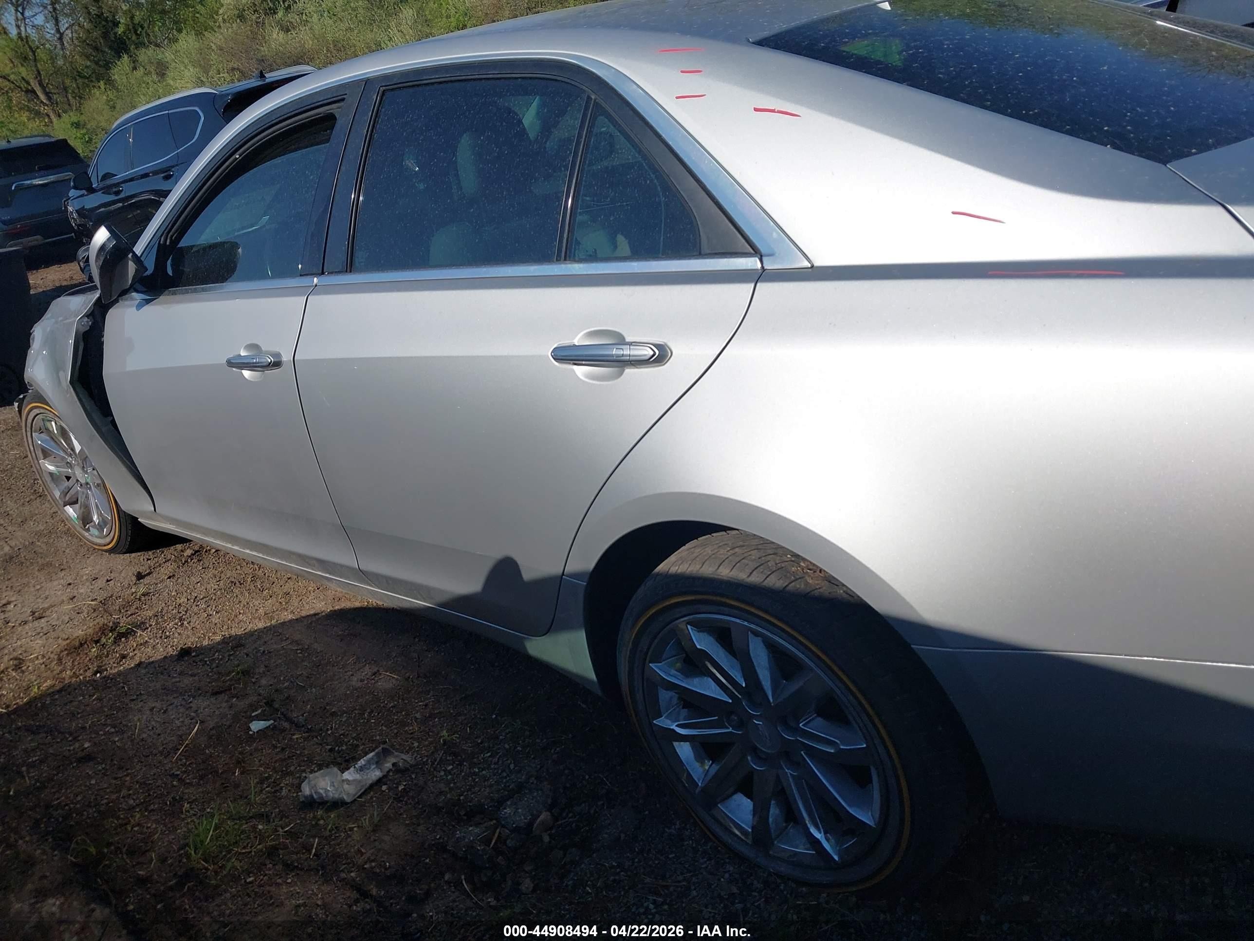 2014 Cadillac Cts Awd Silver vin: 1G6AW5SX0E0144295