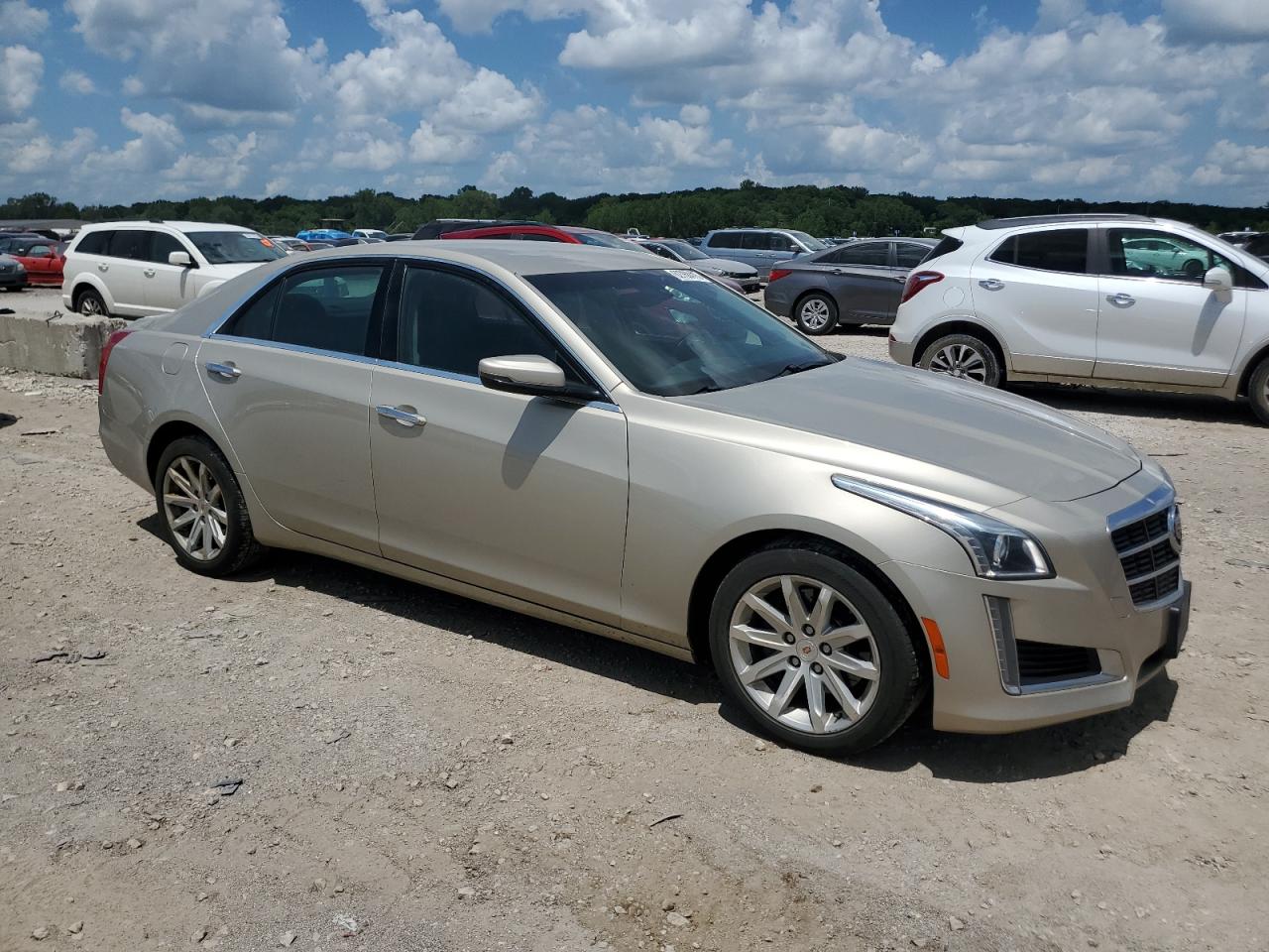 2014 Cadillac Cts Tan vin: 1G6AW5SX4E0134904