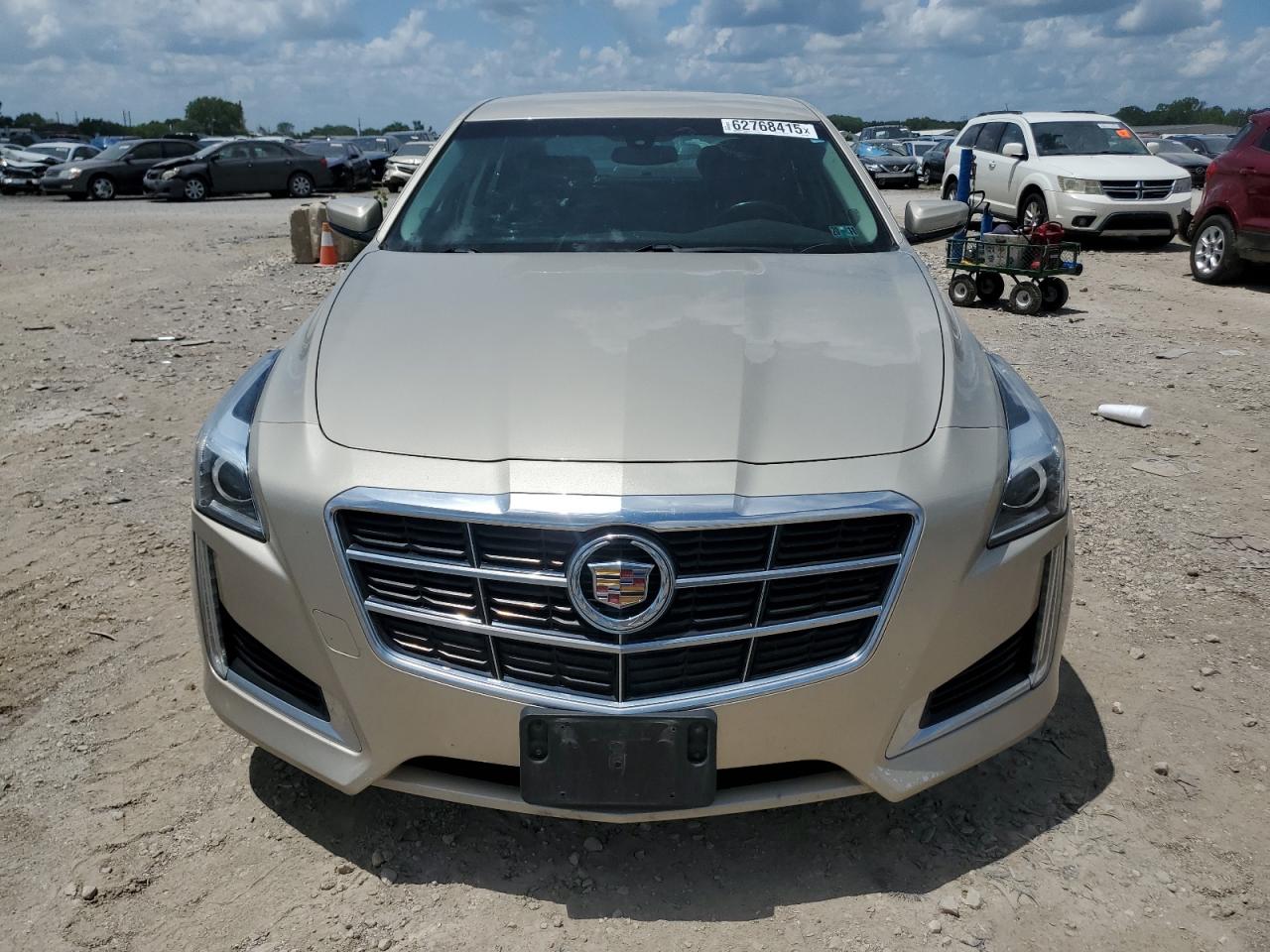 2014 Cadillac Cts Tan vin: 1G6AW5SX4E0134904