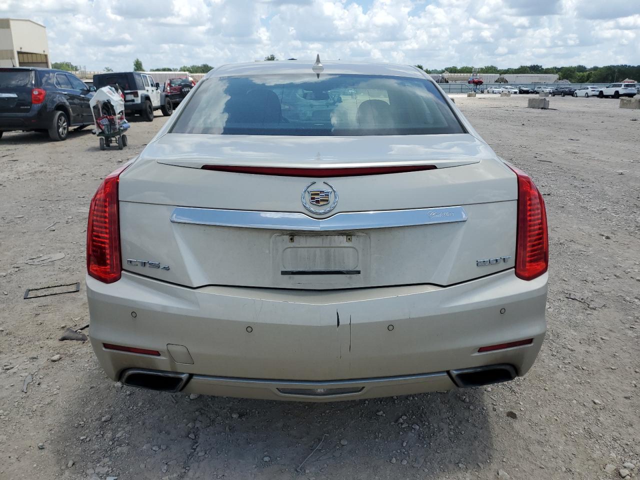 2014 Cadillac Cts Tan vin: 1G6AW5SX4E0134904