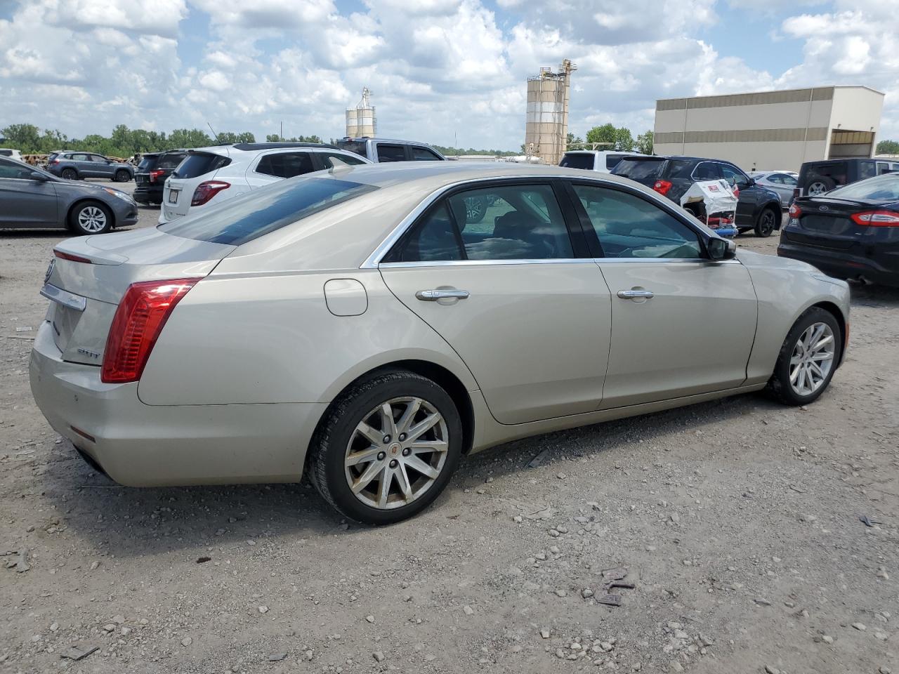 2014 Cadillac Cts Tan vin: 1G6AW5SX4E0134904