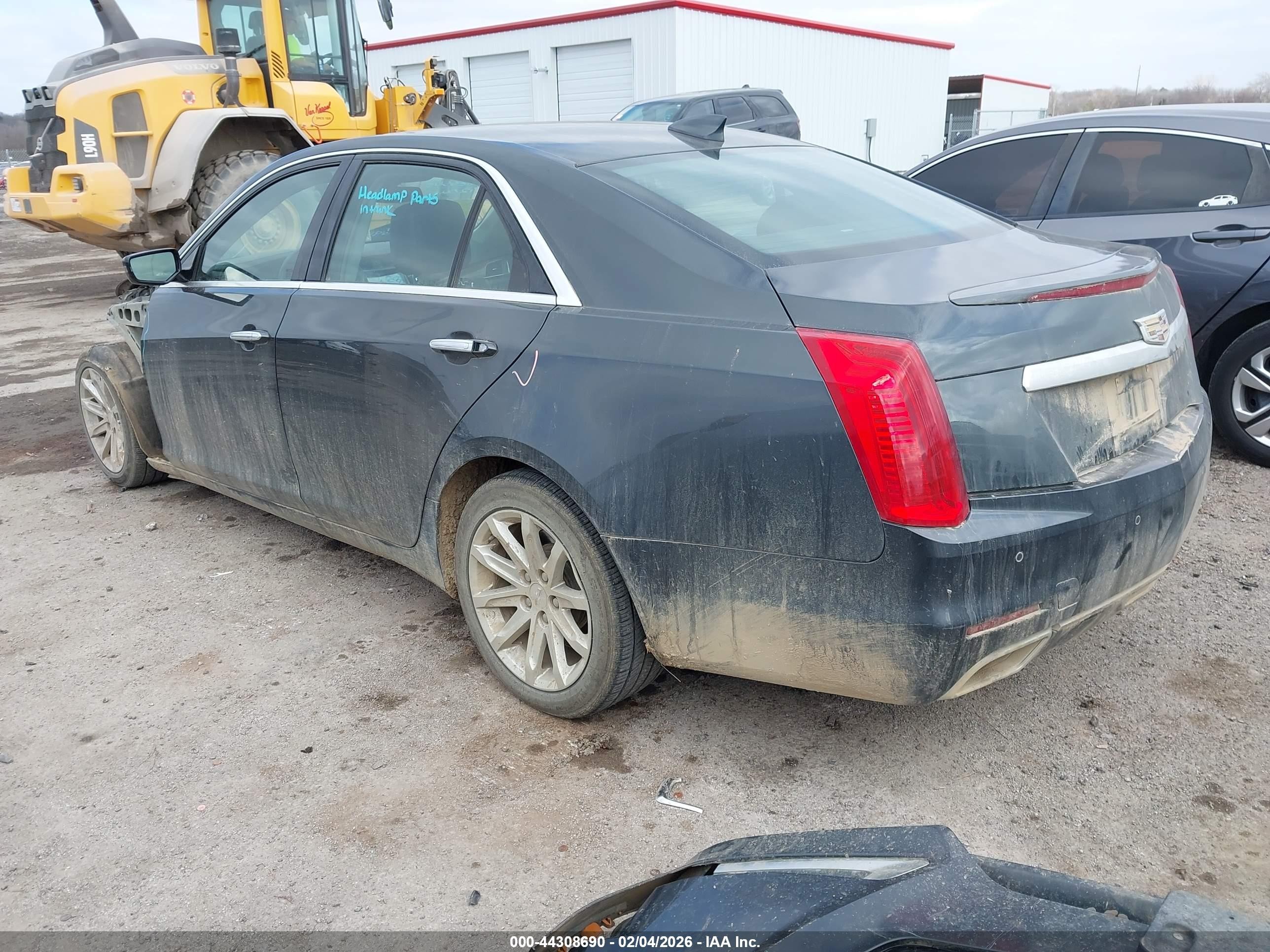 2015 Cadillac Cts Standard Gray vin: 1G6AW5SX5F0106062