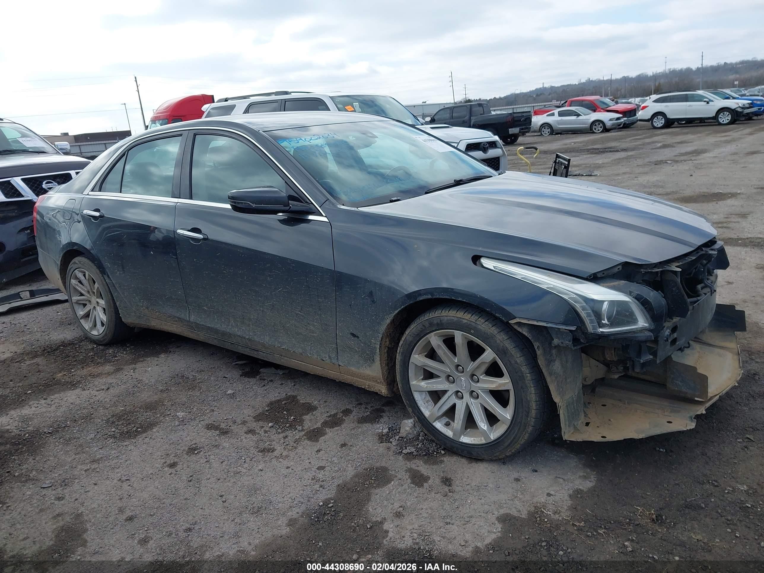 2015 Cadillac Cts Standard Gray vin: 1G6AW5SX5F0106062