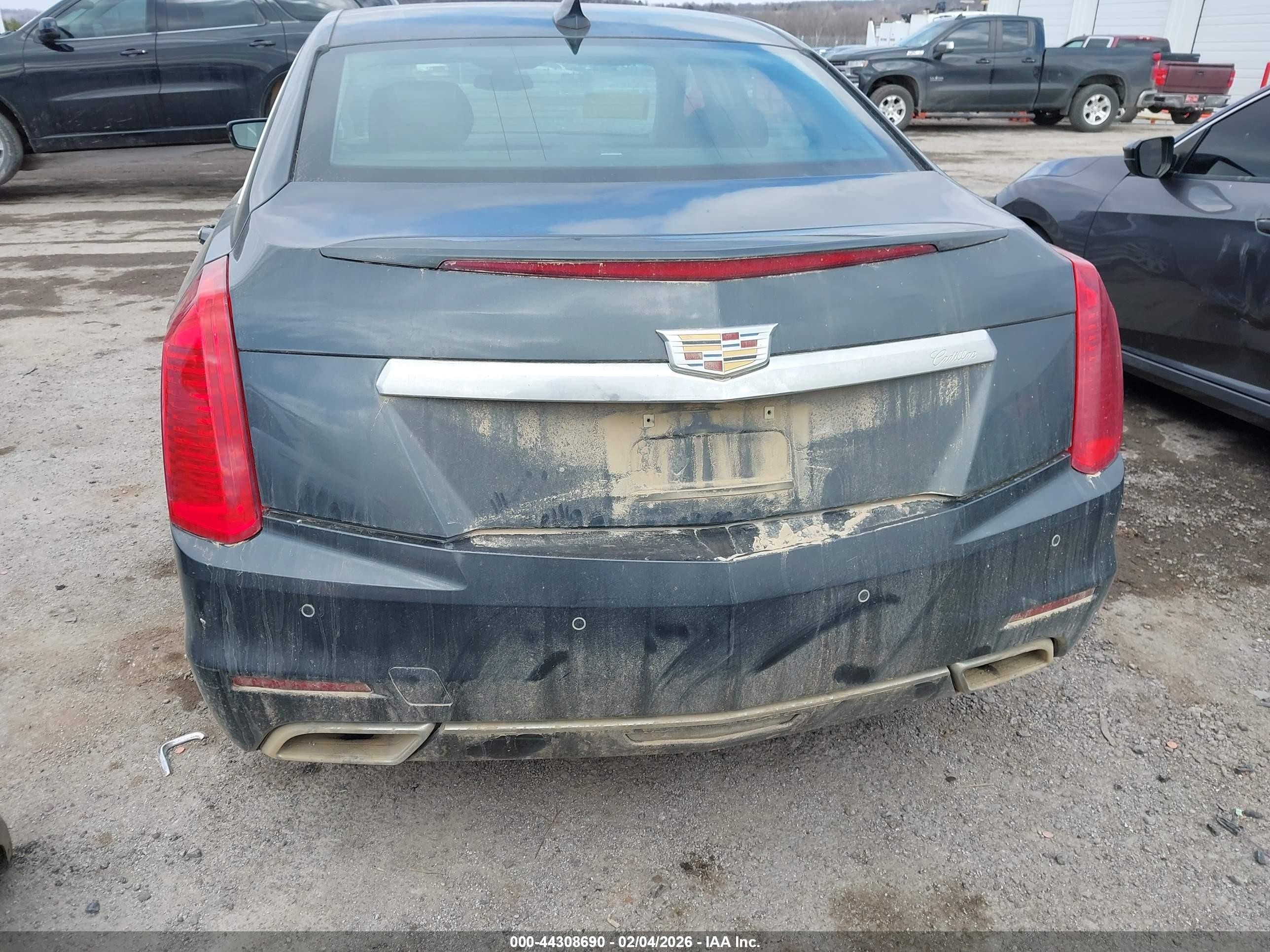 2015 Cadillac Cts Standard Gray vin: 1G6AW5SX5F0106062