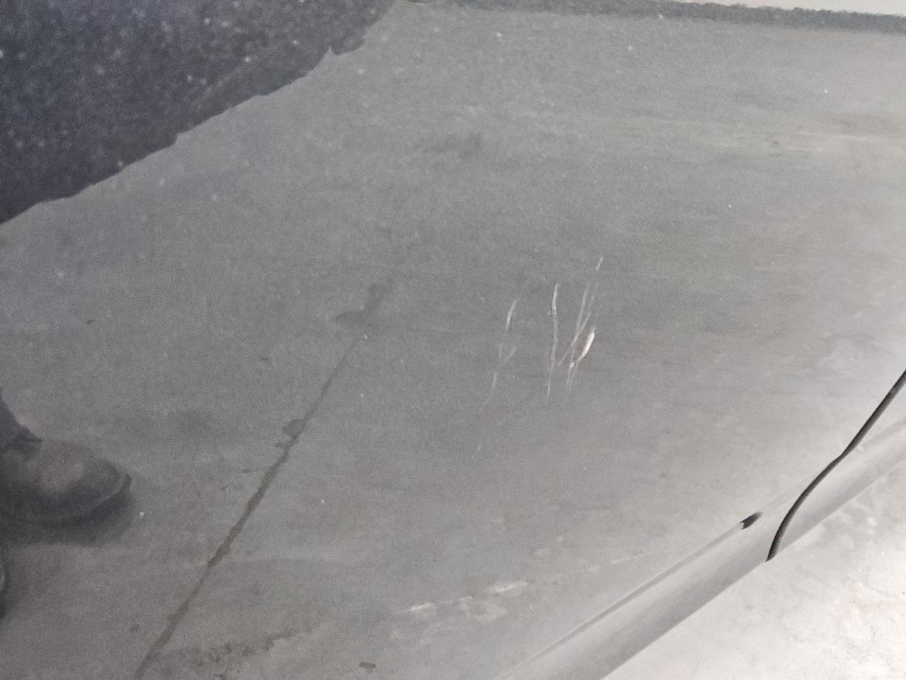 2015 Cadillac Cts Black vin: 1G6AW5SX5F0132158 Damage: Left Front Door, Heavy Scratch, 3 To 4 Inches