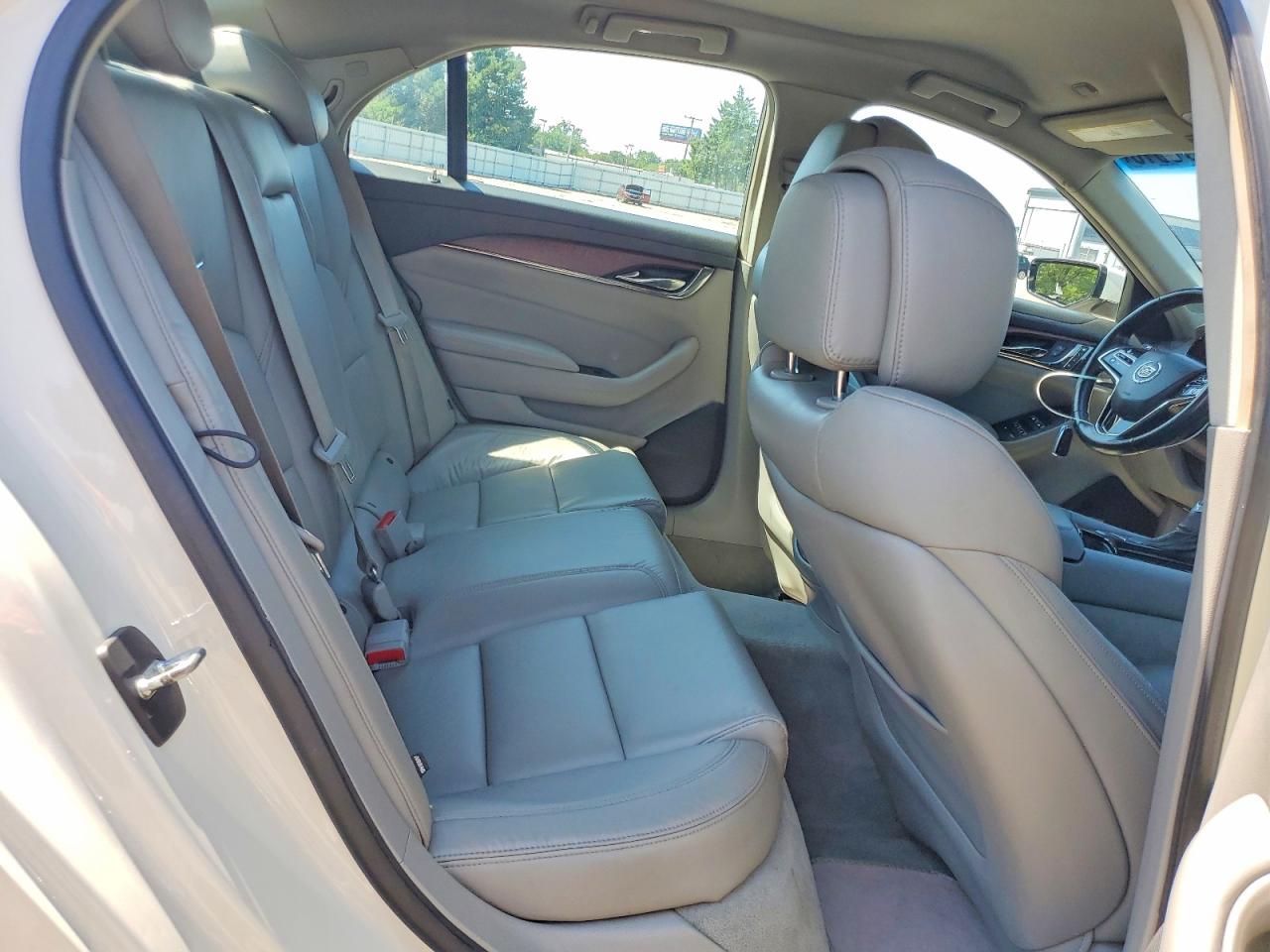 2014 Cadillac Cts White vin: 1G6AW5SX7E0125632