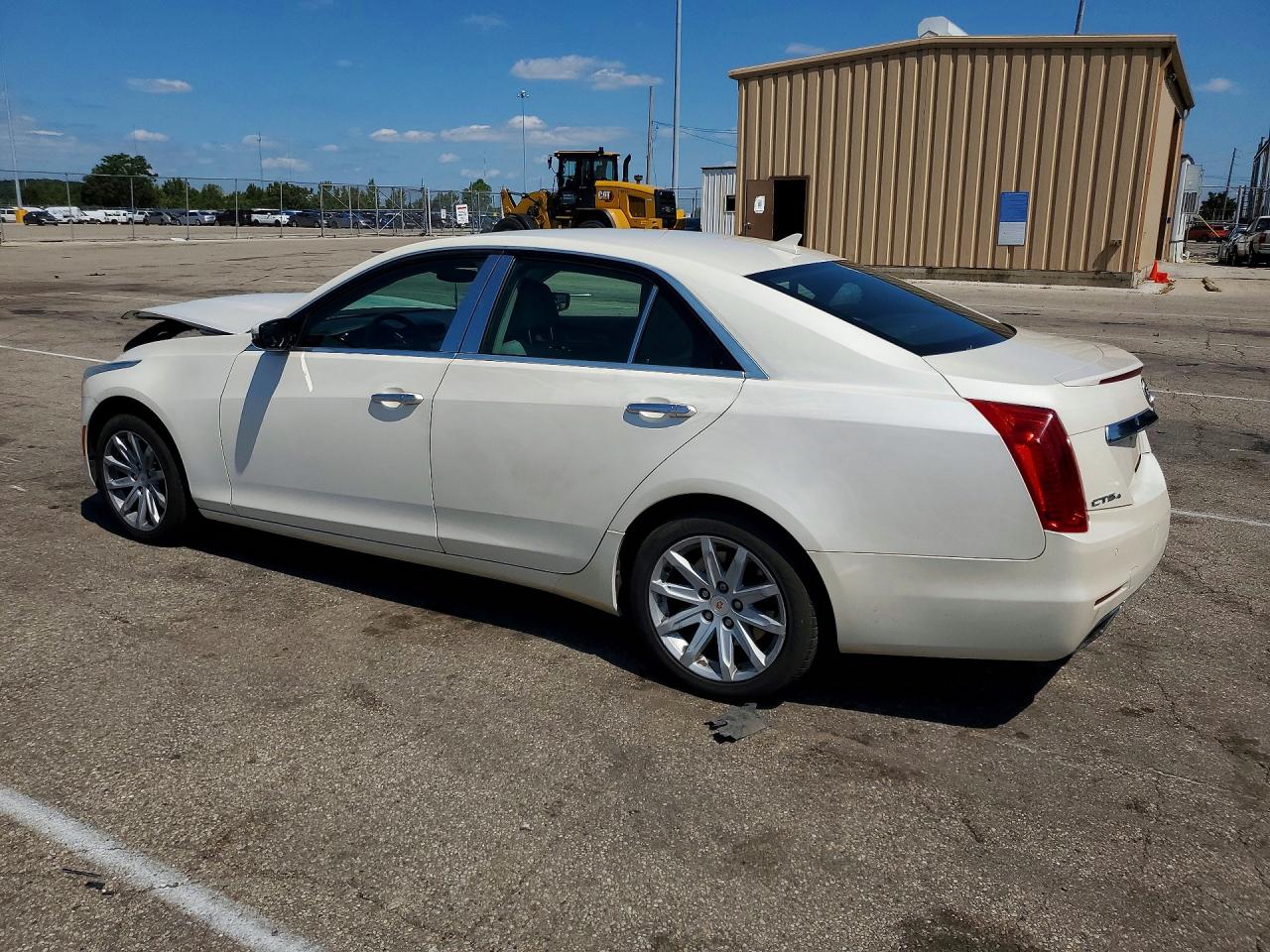 2014 Cadillac Cts White vin: 1G6AW5SX7E0125632