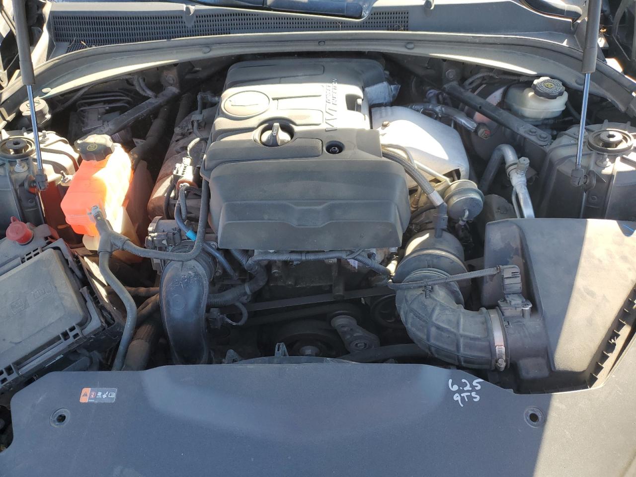 2017 Cadillac Cts Угольный vin: 1G6AW5SX7H0186287